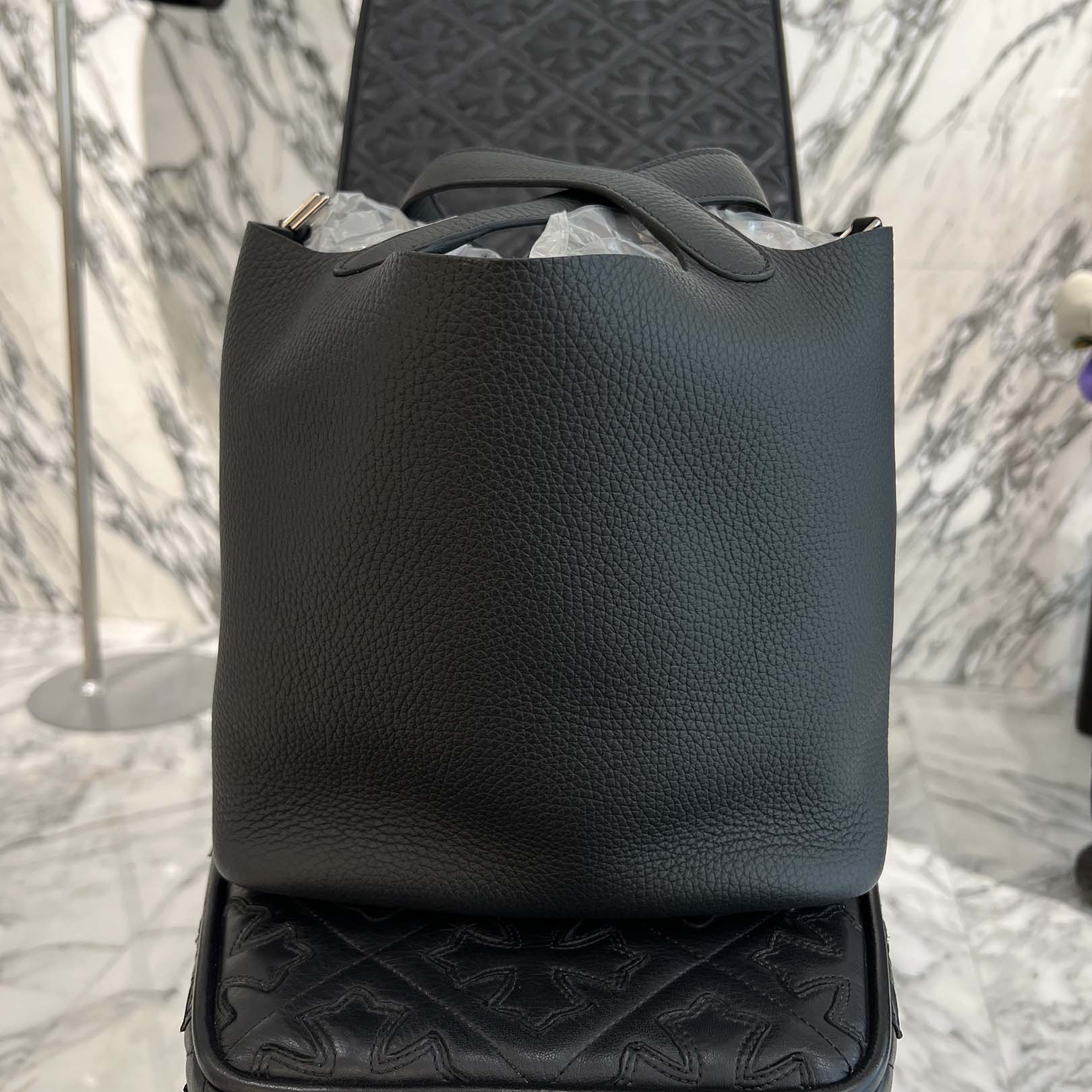 HERMES Picotin Lock MM "NOIR" K刻印 エルメス ピコタンロック MM "ノワール" K刻印