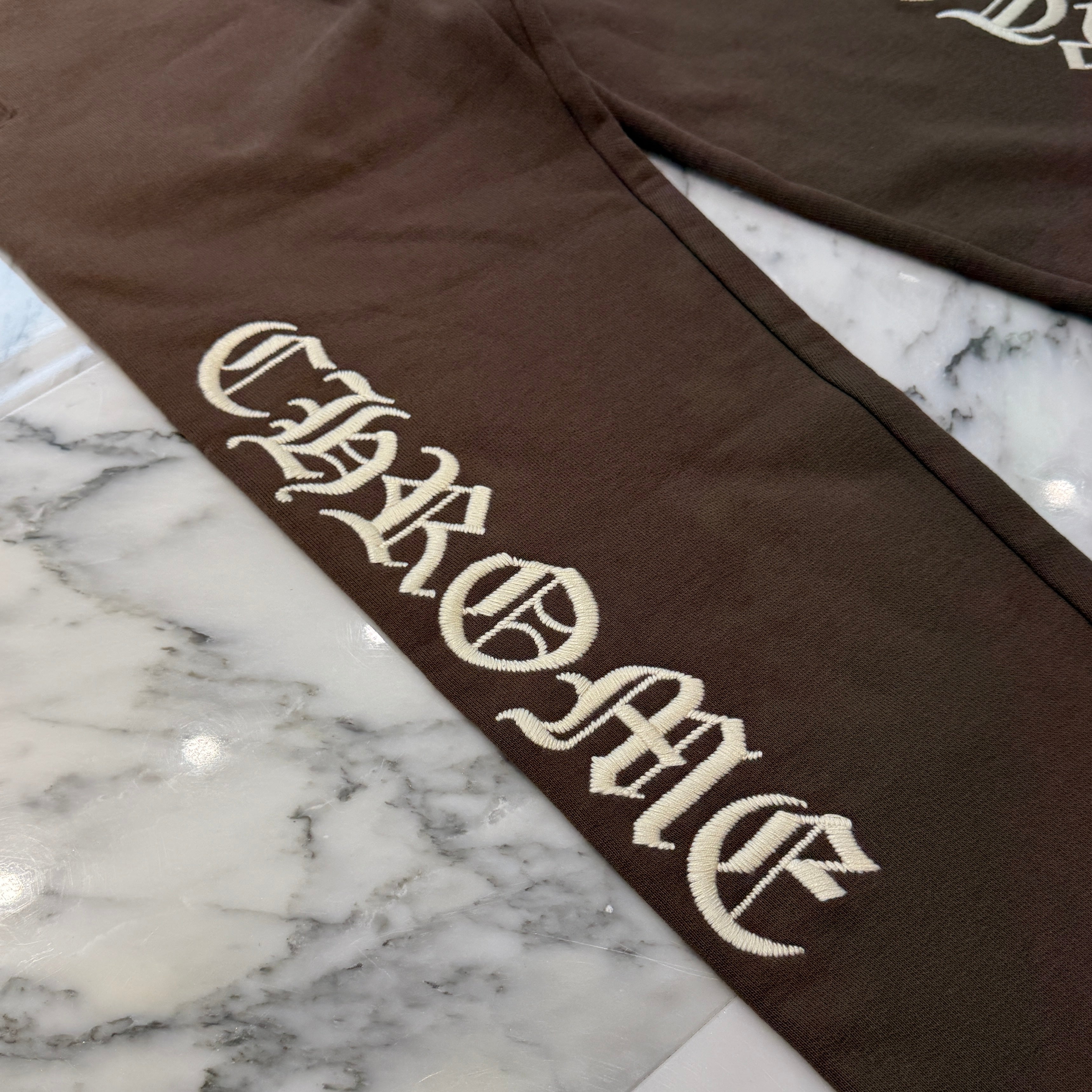 CHROME HEARTS SLO RIDE Logo Embroidery Sweat Long Pants Size L クロムハーツ スローライド ロゴ刺繍 スウェットロングパンツ サイズL