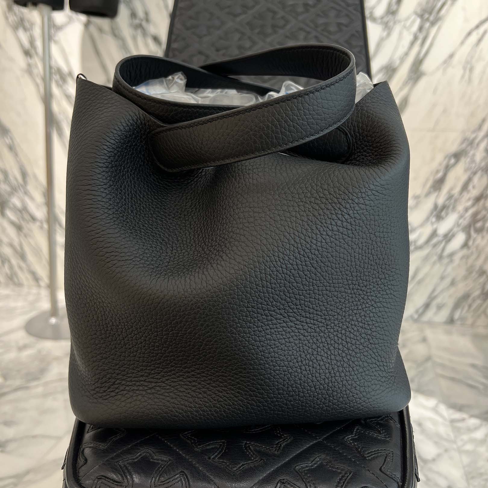 HERMES Picotin Lock MM "NOIR" K刻印 エルメス ピコタンロック MM "ノワール" K刻印