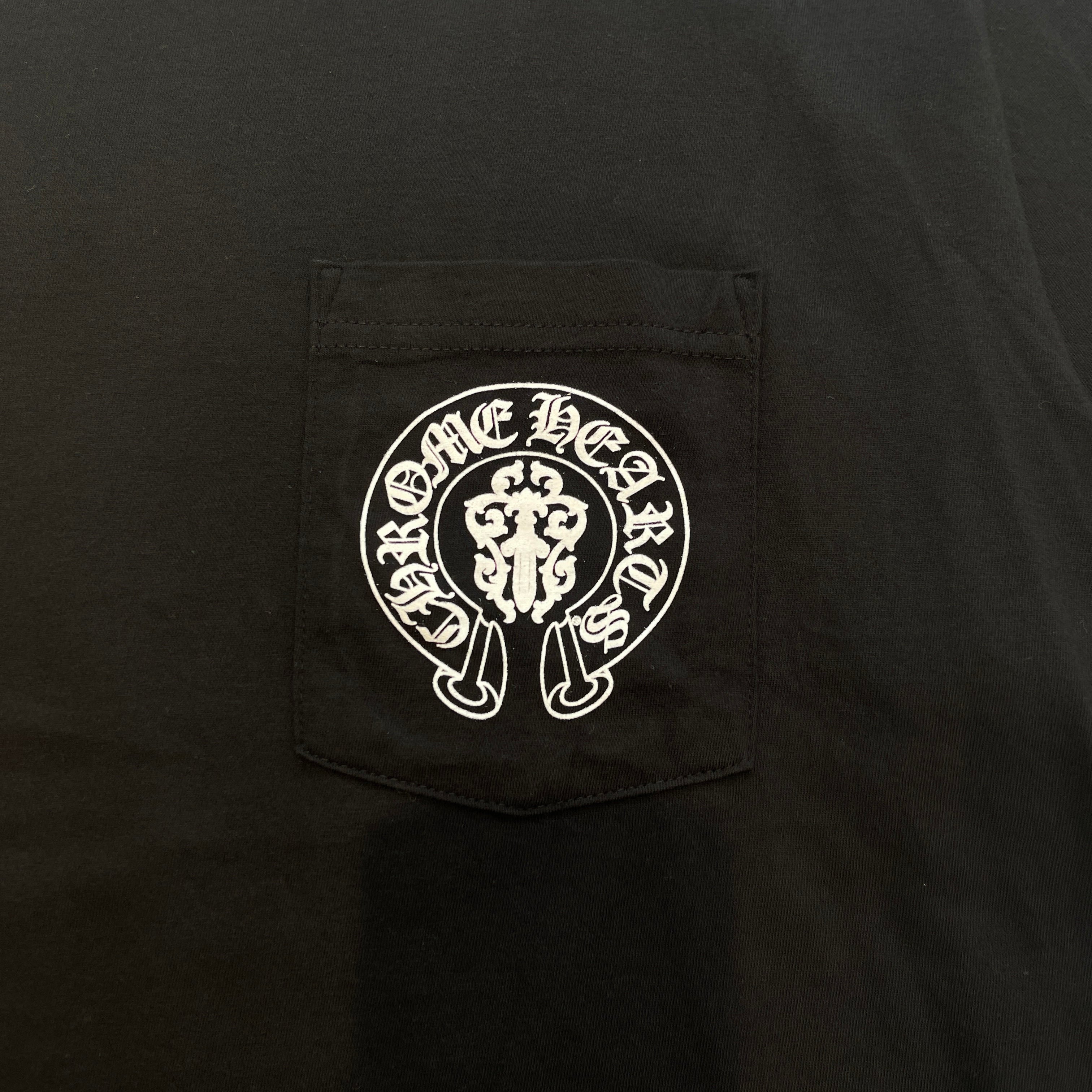 CHROME HEARTS American Flag Vine Dagger Horseshoe Tee Size M クロムハーツ アメリカンフラッグ ヴァインダガーホースシュー Tシャツ サイズM