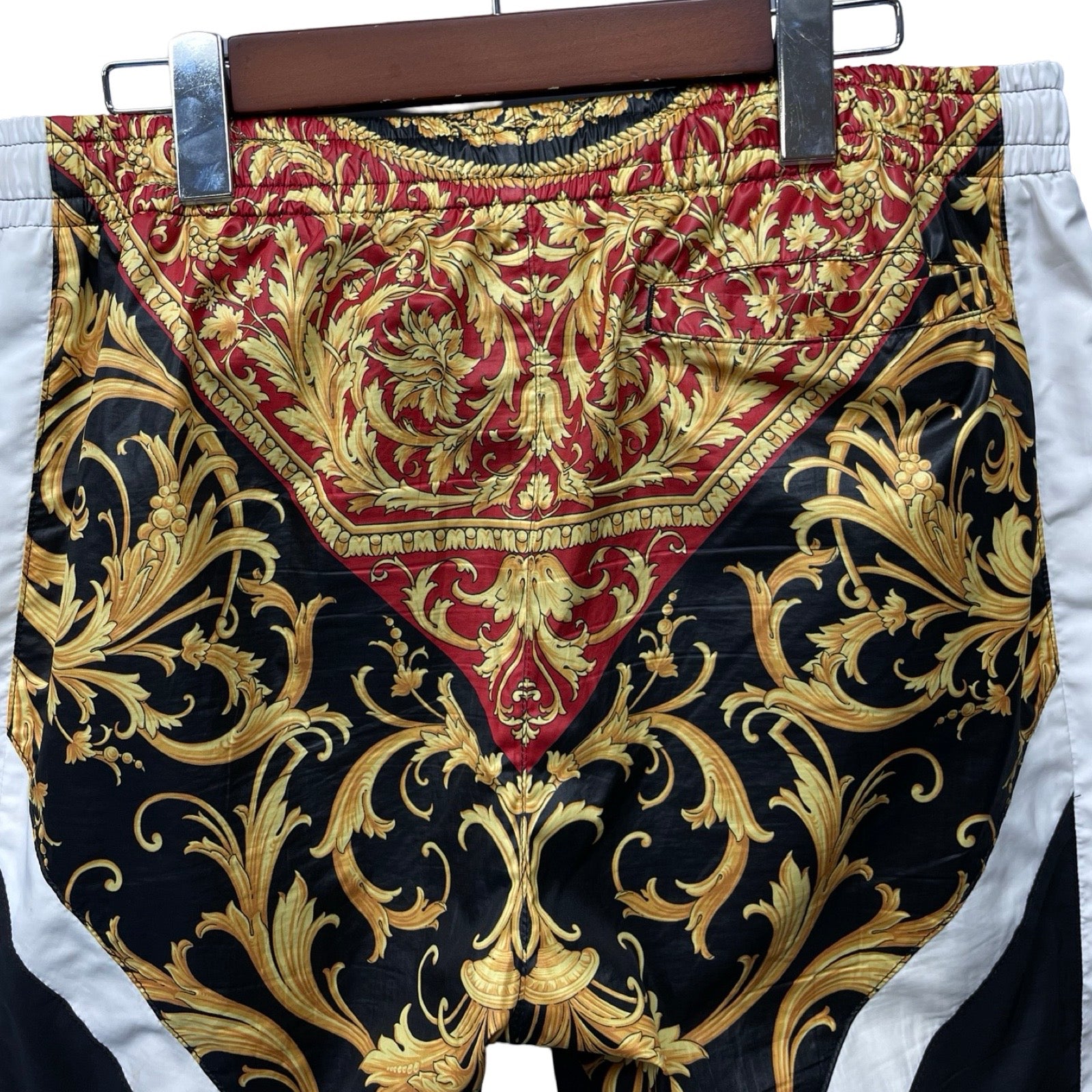 VERSACE Panelled Baroque Print Track Pants A84825 A232533 Size 48
