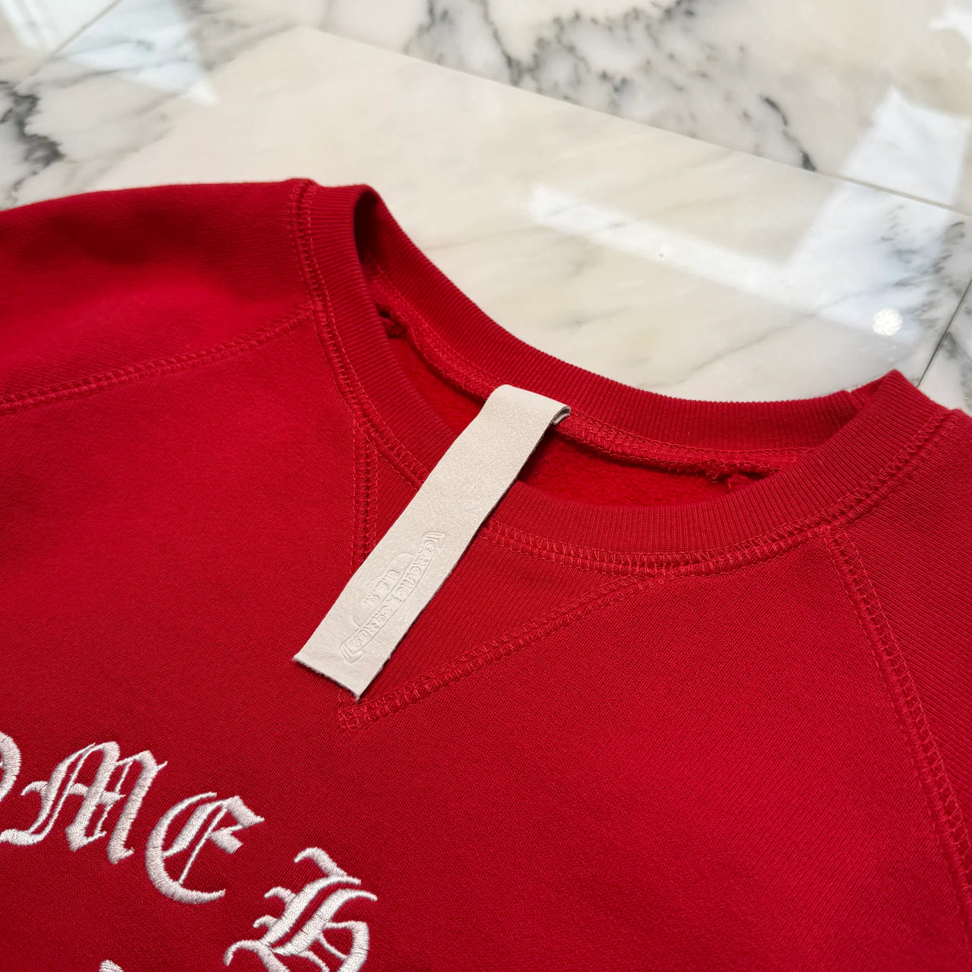 CHROME HEARTS King Taco 3 Cemetery Cross Embroidery Sweat Shirt Size M クロムハーツ キングタコ 3セメタリークロス刺繍 スウェットシャツ サイズM