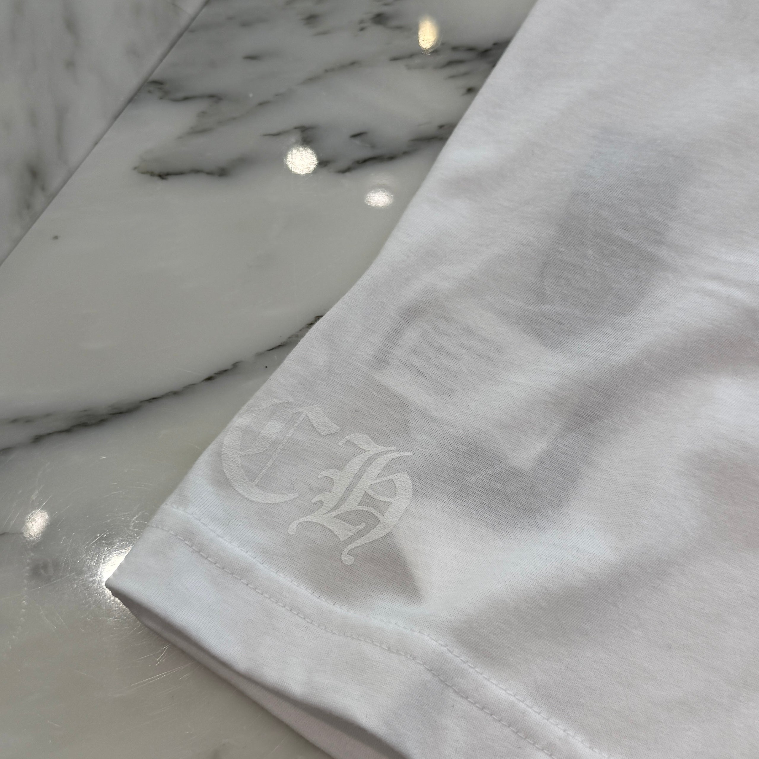 CHROME HEARTS Neck Logo Tee Size L クロムハーツ ネックロゴ Tシャツ サイズL