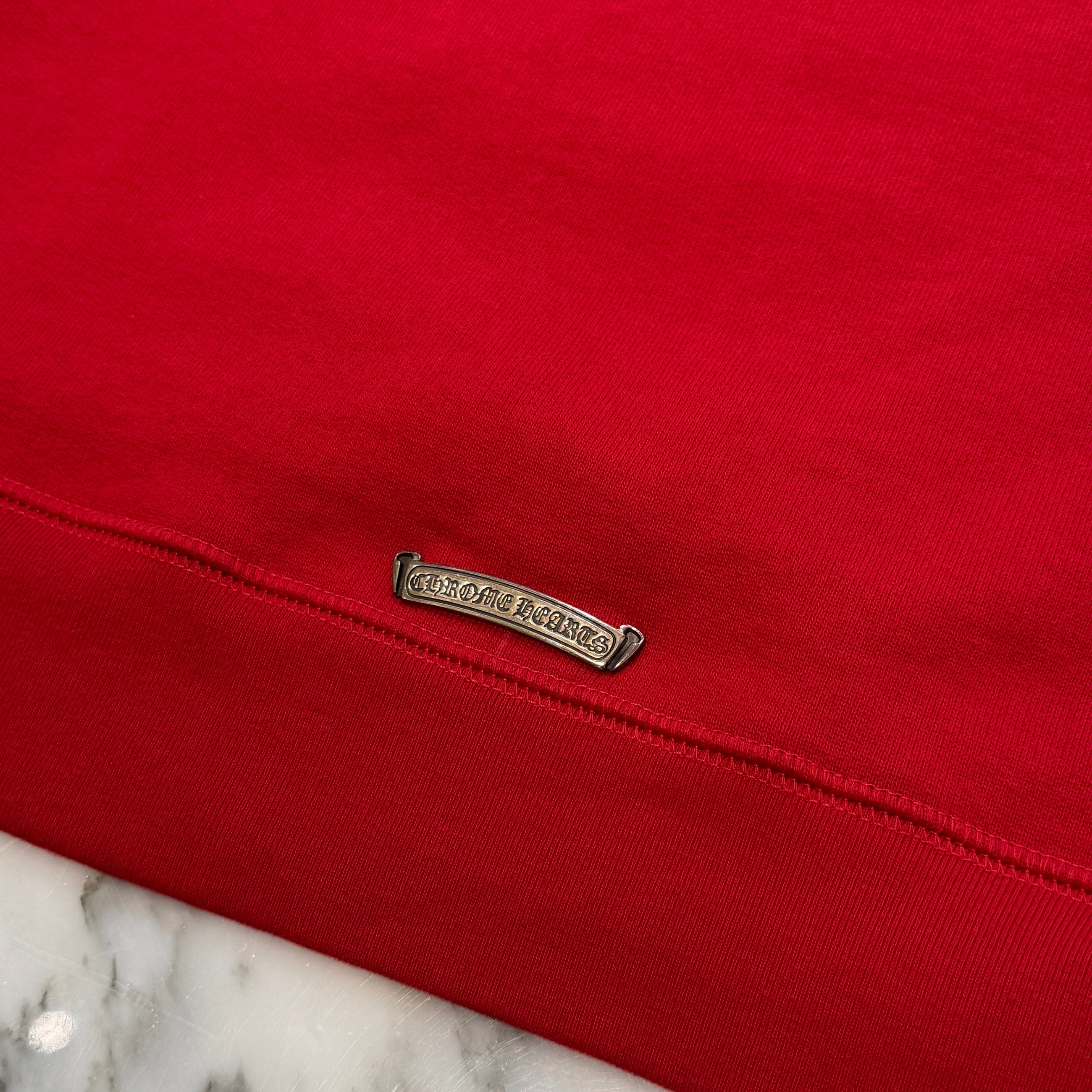 CHROME HEARTS King Taco 3 Cemetery Cross Embroidery Sweat Shirt Size L クロムハーツ キングタコ 3 セメタリークロス 刺繍 スウェットシャツ サイズL