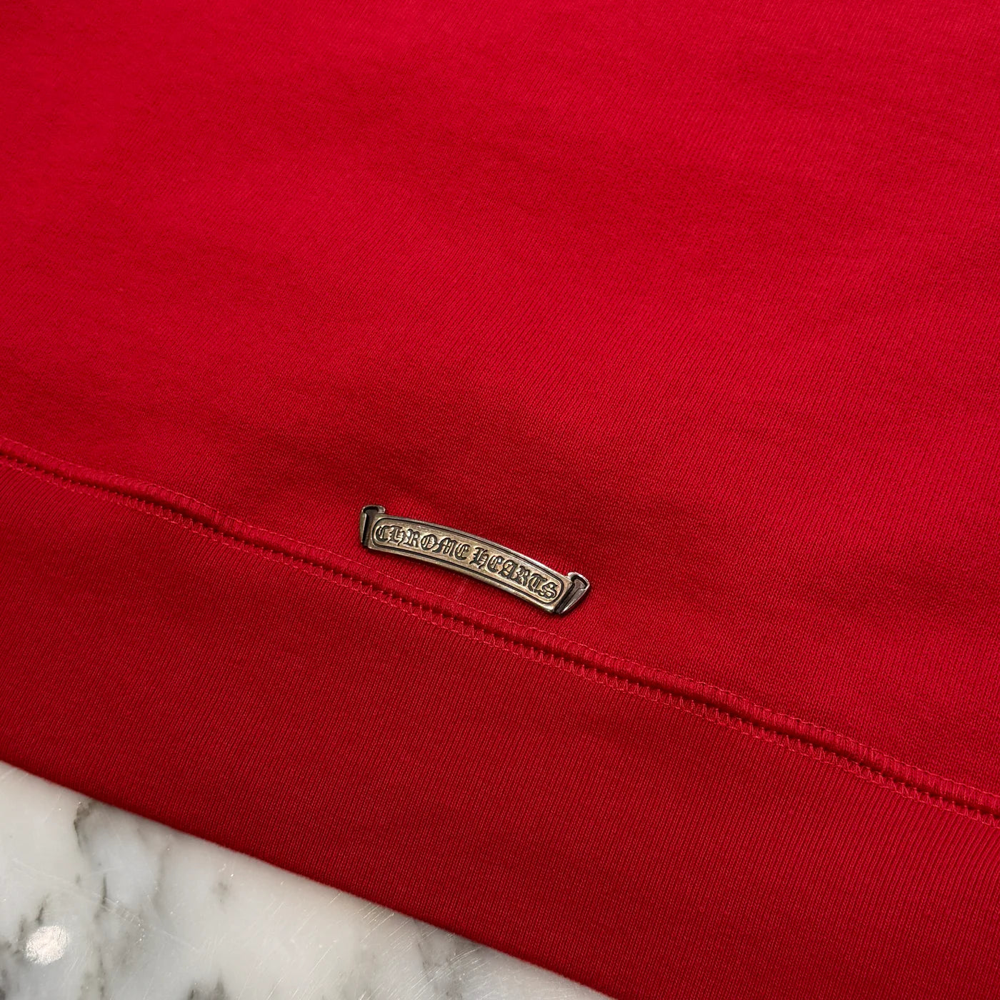 CHROME HEARTS King Taco 3 Cemetery Cross Embroidery Sweat Shirt Size M クロムハーツ キングタコ 3セメタリークロス刺繍 スウェットシャツ サイズM