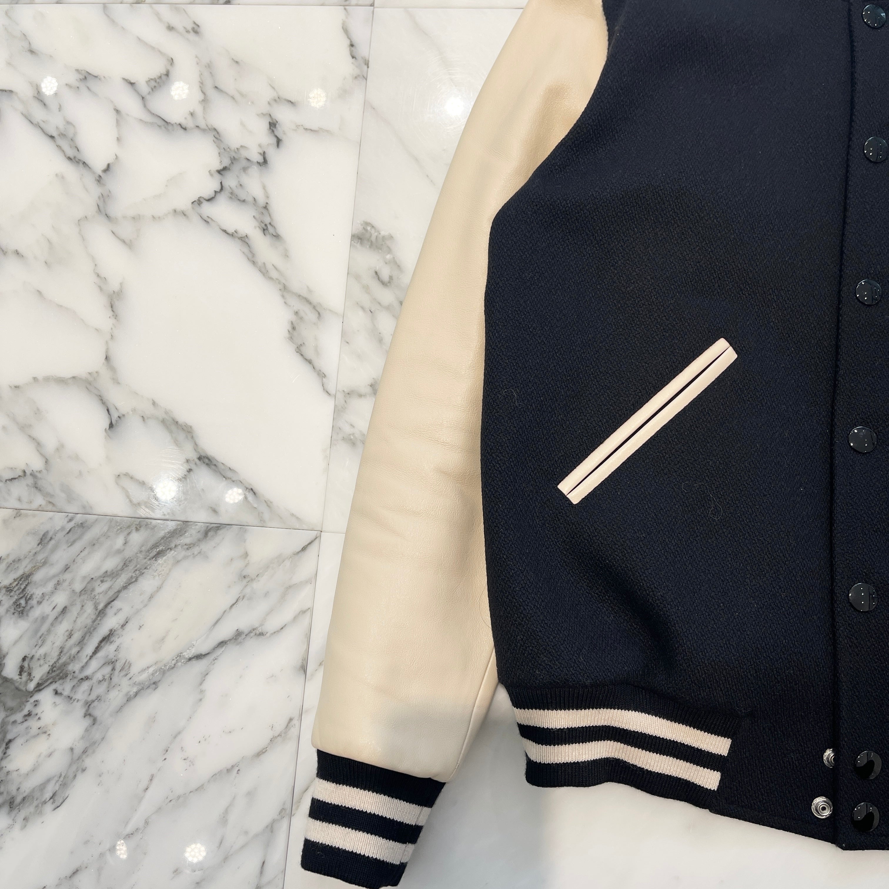 CELINE 2022SS Classic Wool Teddy Jacket 2V56D896C.38NO Size44 セリーヌ クラシック ウール テディジャケット サイズ 44