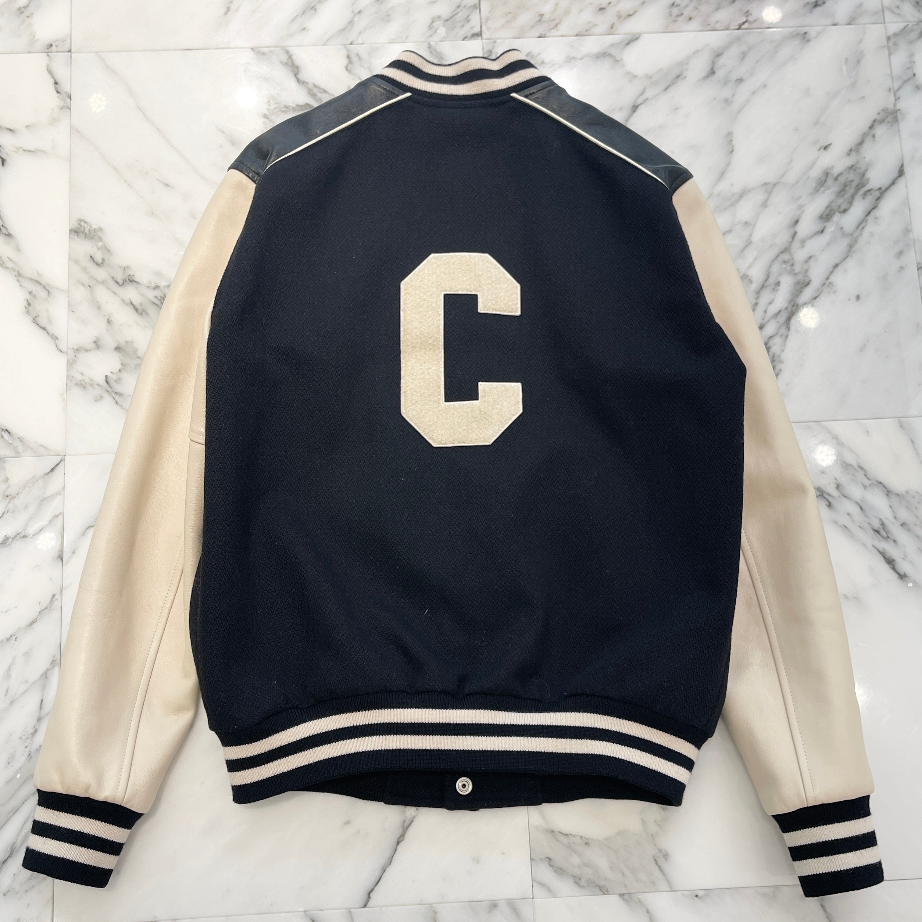 CELINE 2022SS Classic Wool Teddy Jacket 2V56D896C.38NO Size44 セリーヌ クラシック ウール テディジャケット サイズ 44