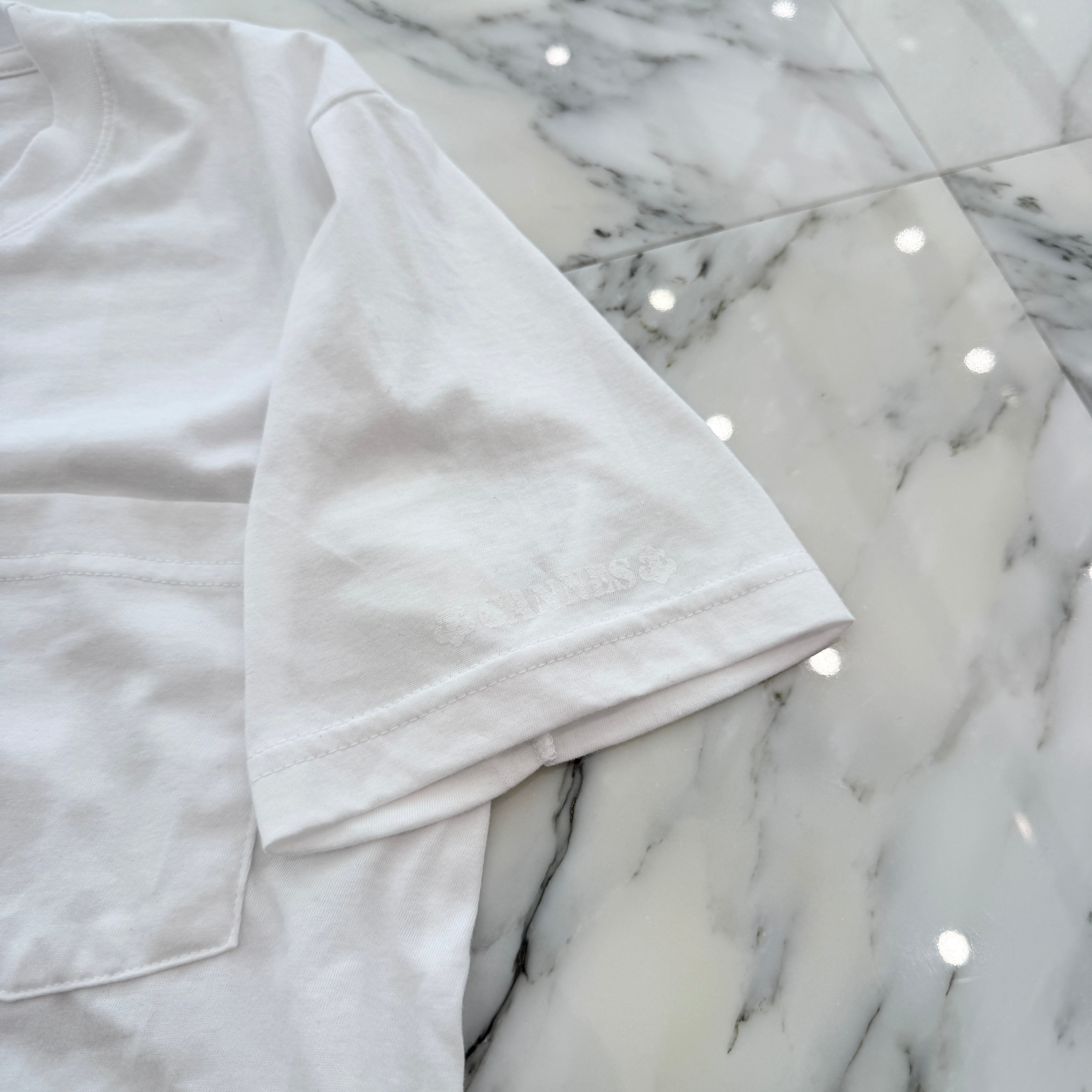 CHROME HEARTS Cannes Limited "LOVE YOU" Neck Logo Tee Size S クロムハーツ カンヌ限定 ラブユー ネックロゴ Tシャツ サイズS