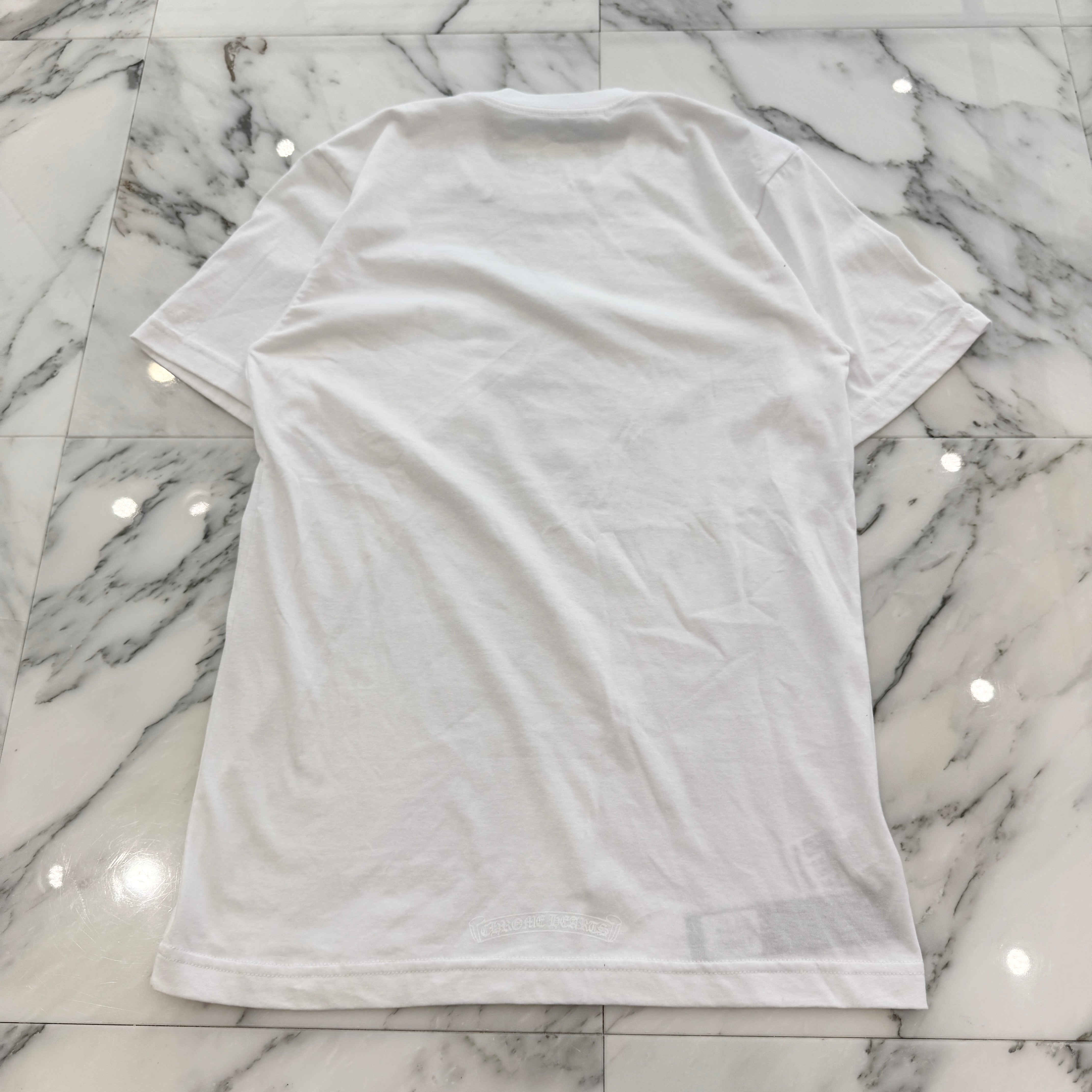 CHROME HEARTS Cannes Limited "LOVE YOU" Neck Logo Tee Size S クロムハーツ カンヌ限定 ラブユー ネックロゴ Tシャツ サイズS