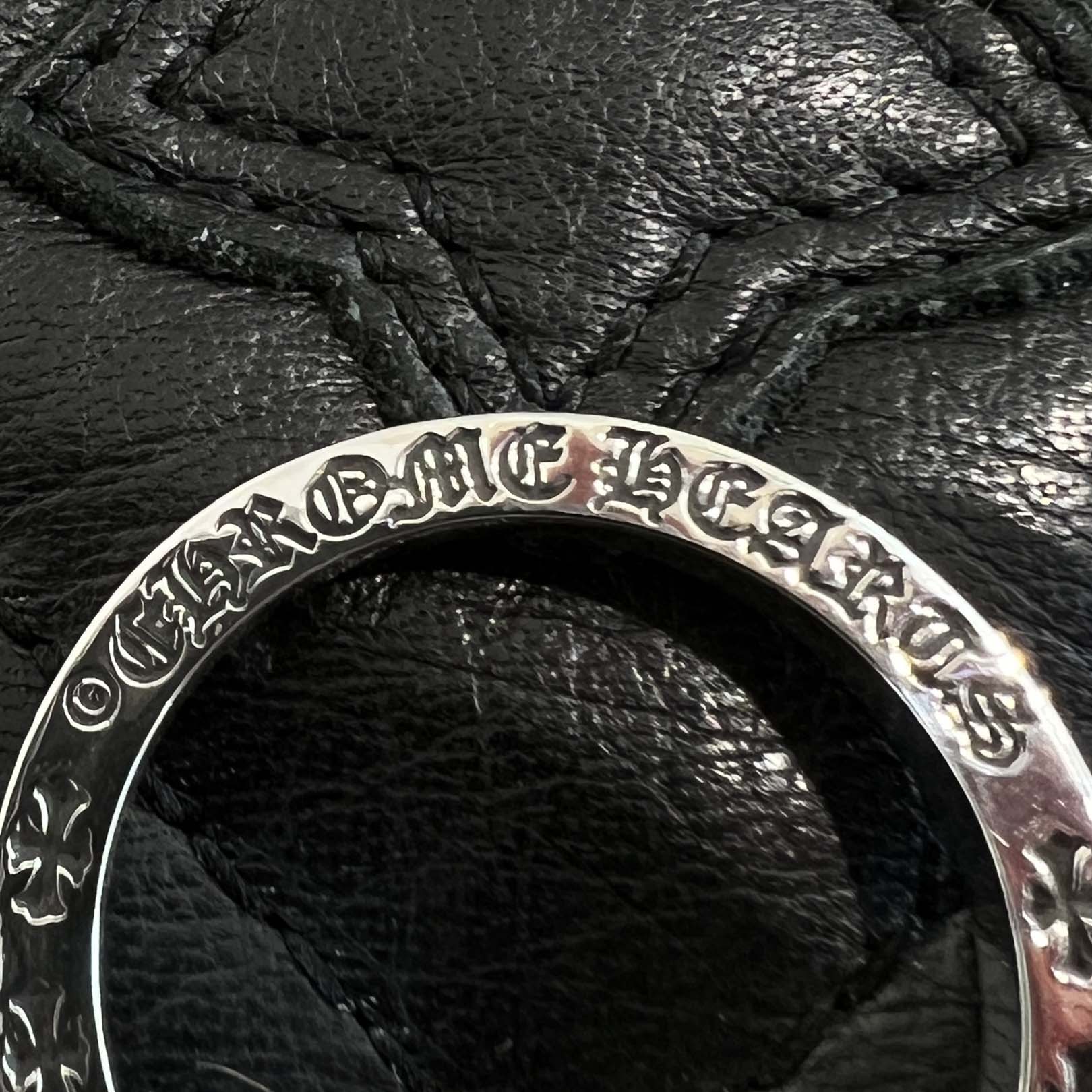 CHROME HEARTS Malibu Limited "FUCK YOU" 3mm Spacer Ring Size 25号 クロムハーツ マリブ限定 "ファックユー" 3mm スペーサーリング サイズ25号