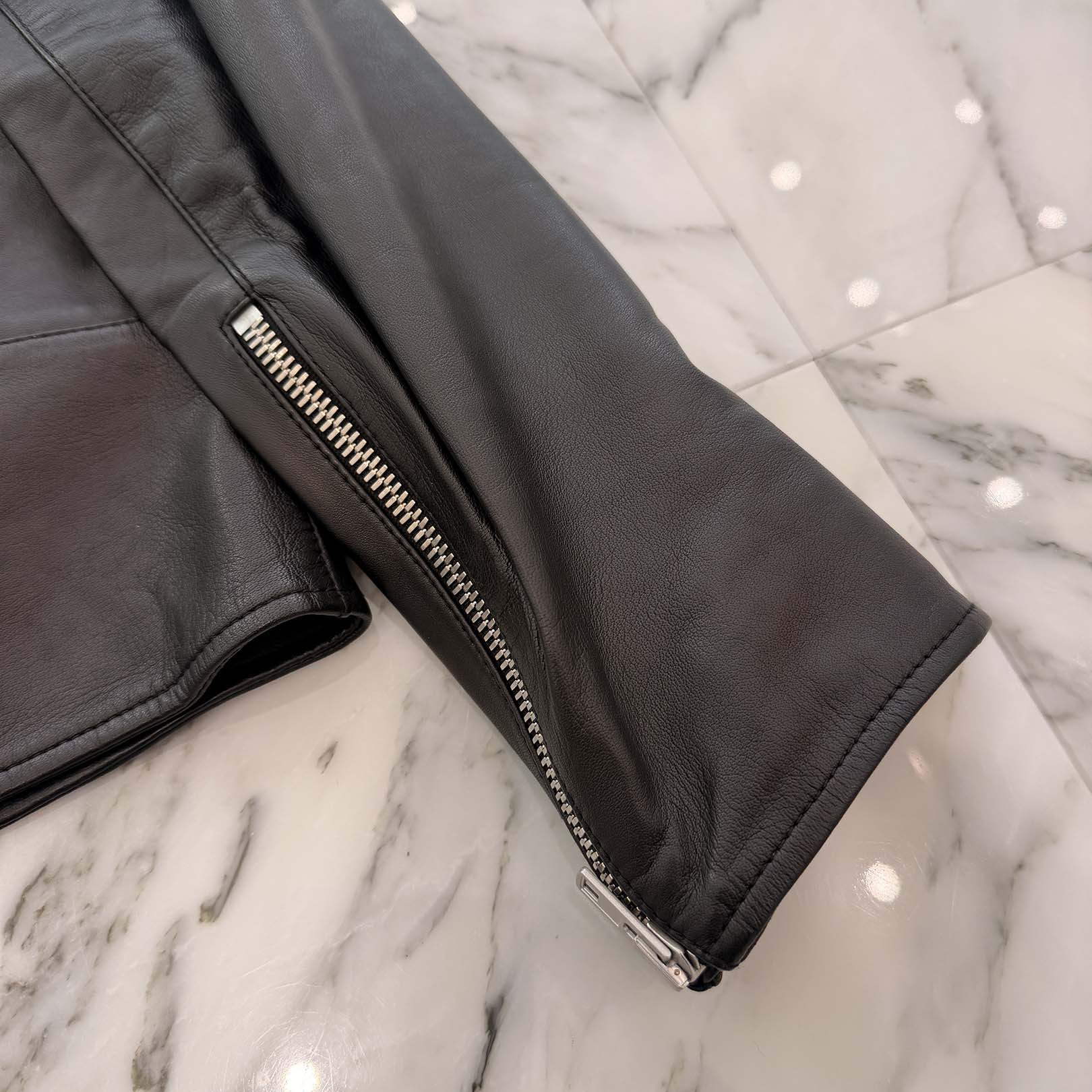 Maison Margiela 2023SS Sheepskin Leather Single Riders S50AM0489 SY1460 Size 52 メゾンマルジェラ シープスキンレザーシングルライダース サイズ52