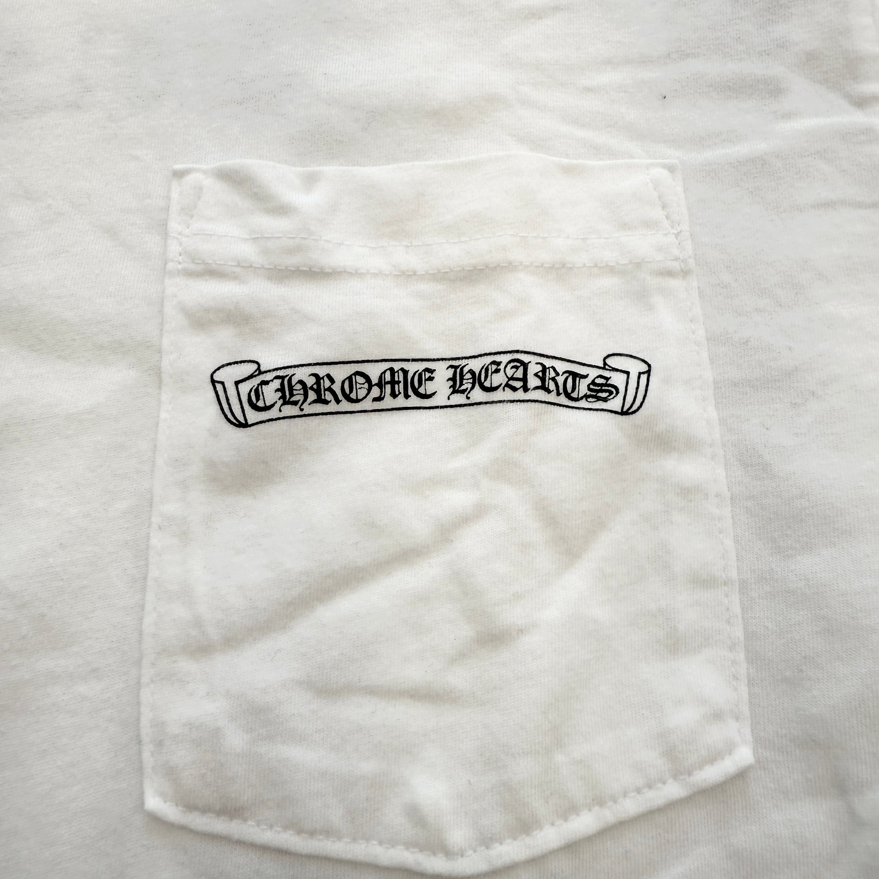 CHROME HEARTS Back Arch Logo USA Print Tee Size M クロムハーツ バックアーチロゴ USA プリントティー サイズM