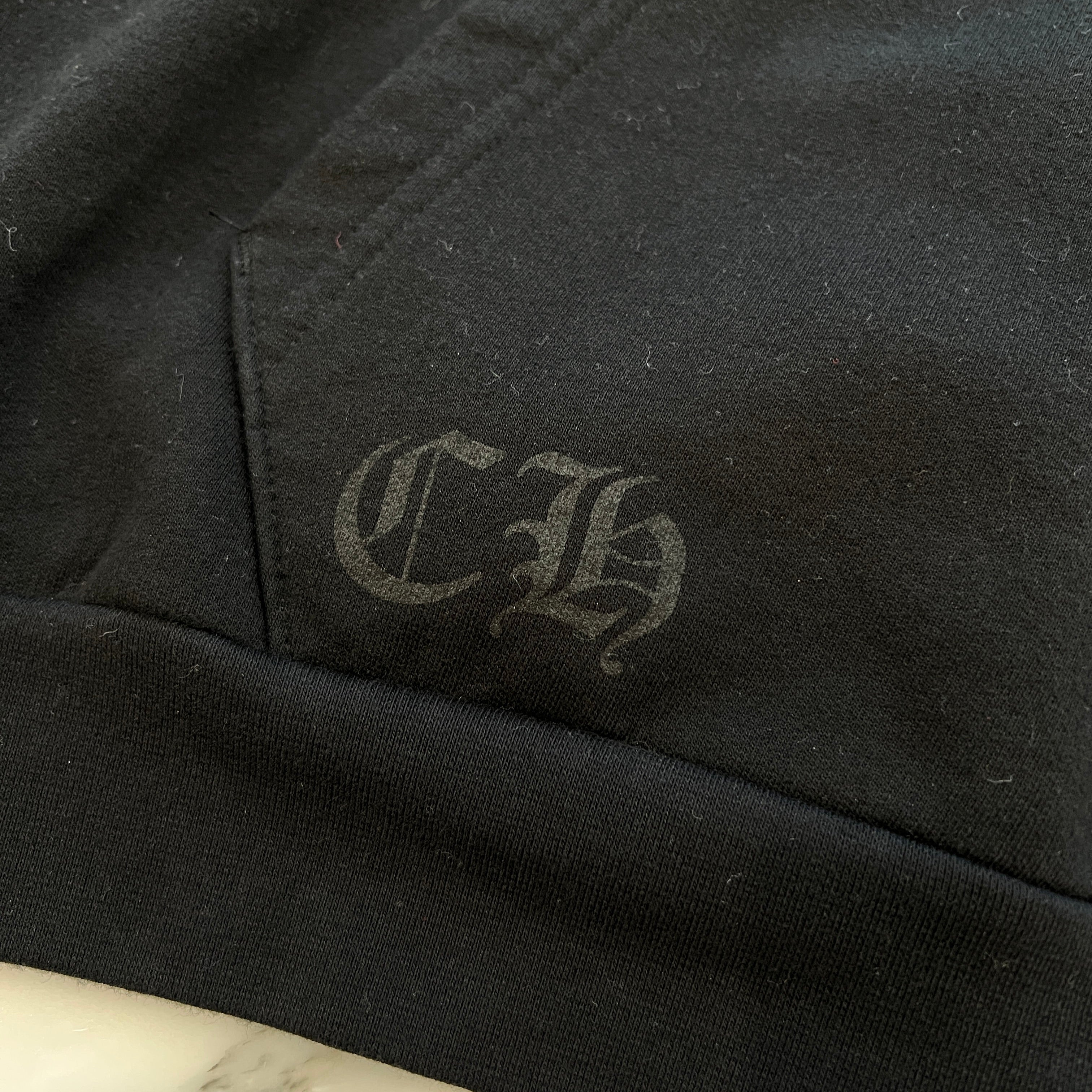 CHROME HEARTS T Bar Logo Back Arch USA Zip Up Hoodie Size M クロムハーツ Tバー ロゴ バックアーチ USA ジップアップ フーディ サイズM
