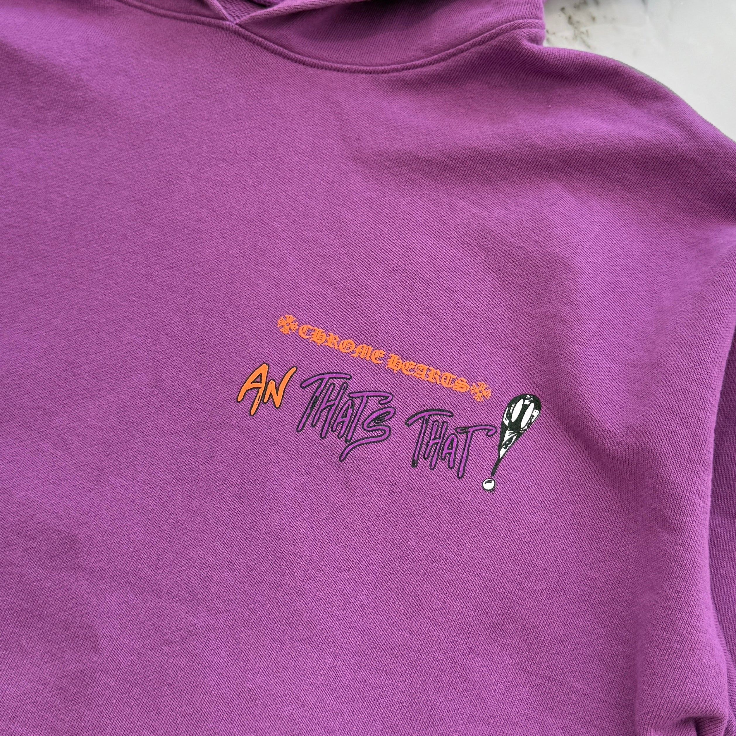 CHROME HEARTS × MATTY BOY 2024AW "I WANT MORE NOT LESS" Pullover Hoodie Size XXL クロムハーツ × マッティボーイ "アイウォントレス" プルオーバーフーディ サイズXXL