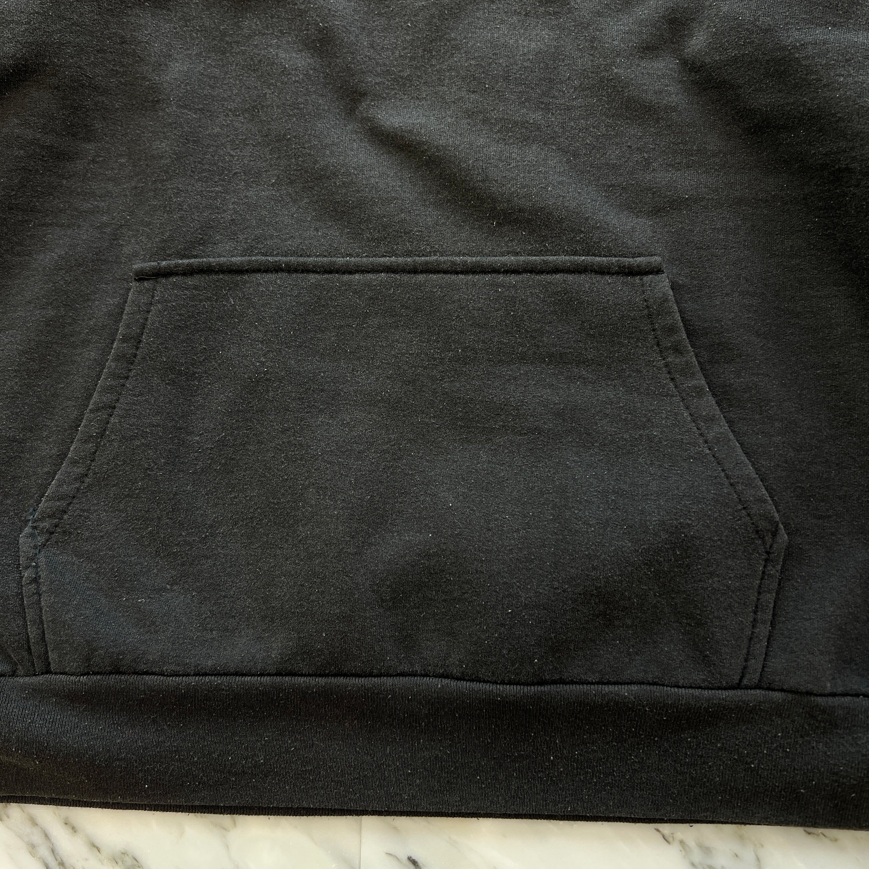 CHROME HEARTS OLD Back Scroll Logo Thermal Hoodie Size M クロムハーツ オールド バックスクロールロゴ サーマルフーディー サイズM