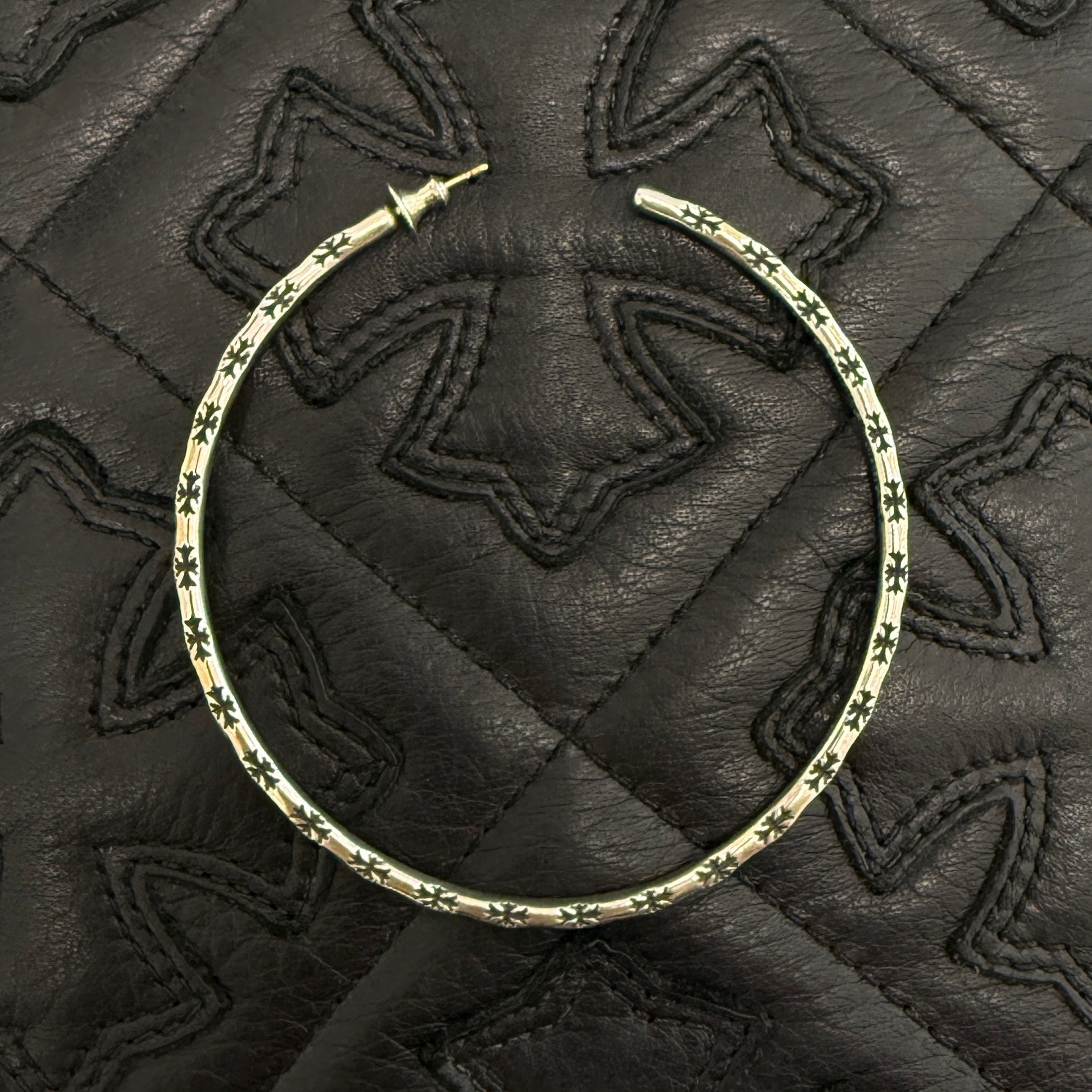 CHROME HEARTS Hoop Tiny E Earrings クロムハーツ フープ タイニーE ピアス