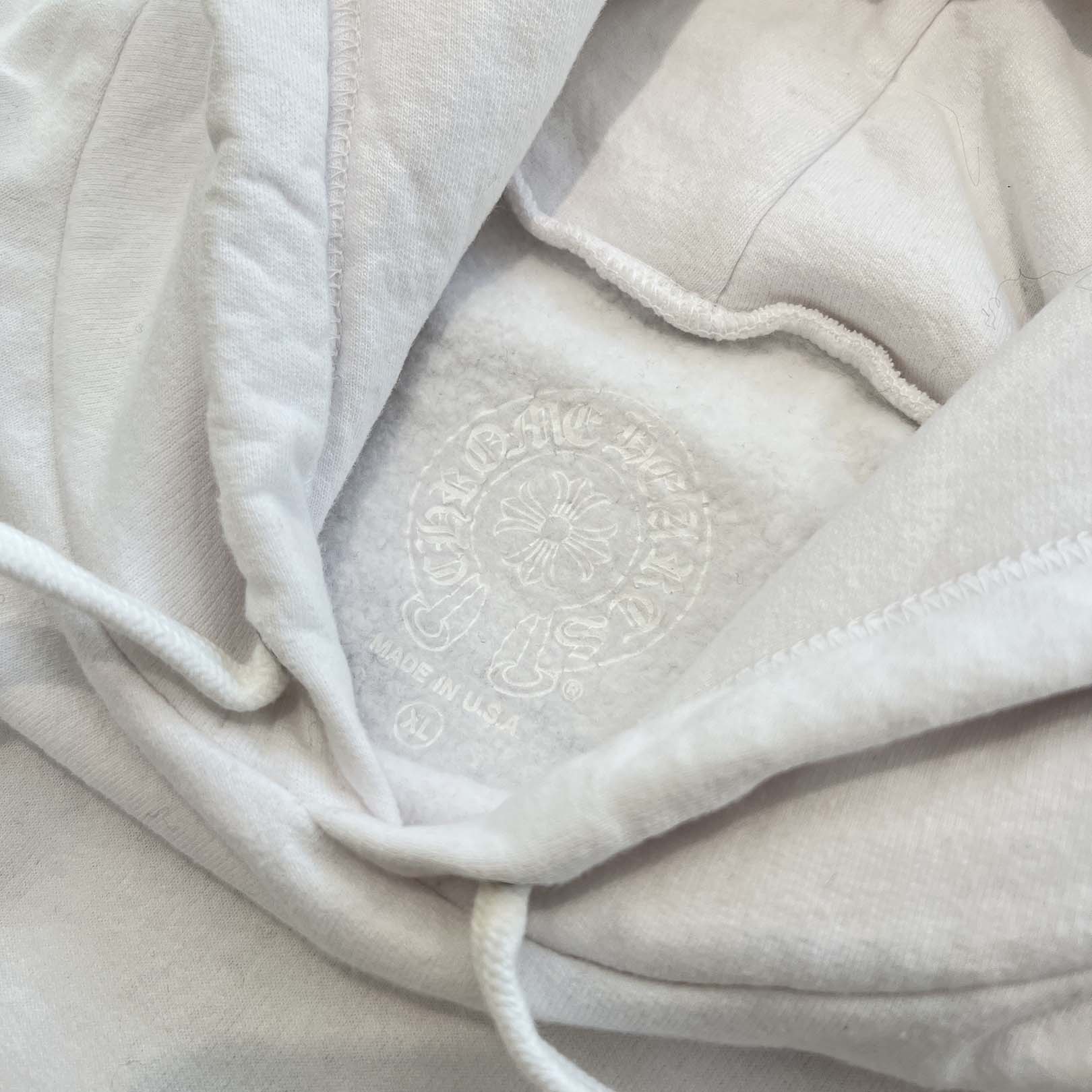 CHROME HEARTS Floral Cross Horseshoe Pullover Hoodie Size XL クロムハーツ フローラルクロスホースシュー プルオーバーフーディ サイズXL