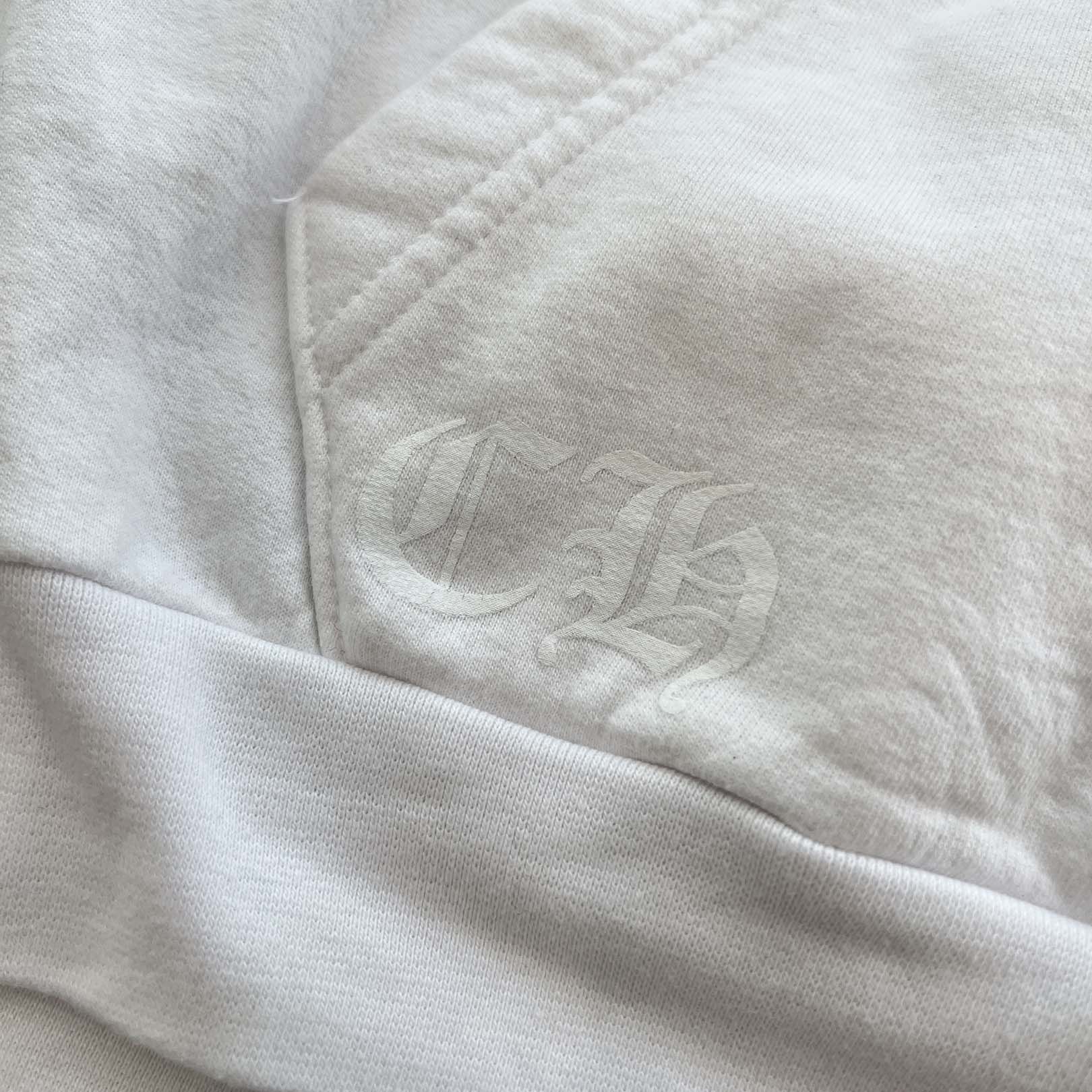 CHROME HEARTS Floral Cross Horseshoe Pullover Hoodie Size XL クロムハーツ フローラルクロスホースシュー プルオーバーフーディ サイズXL