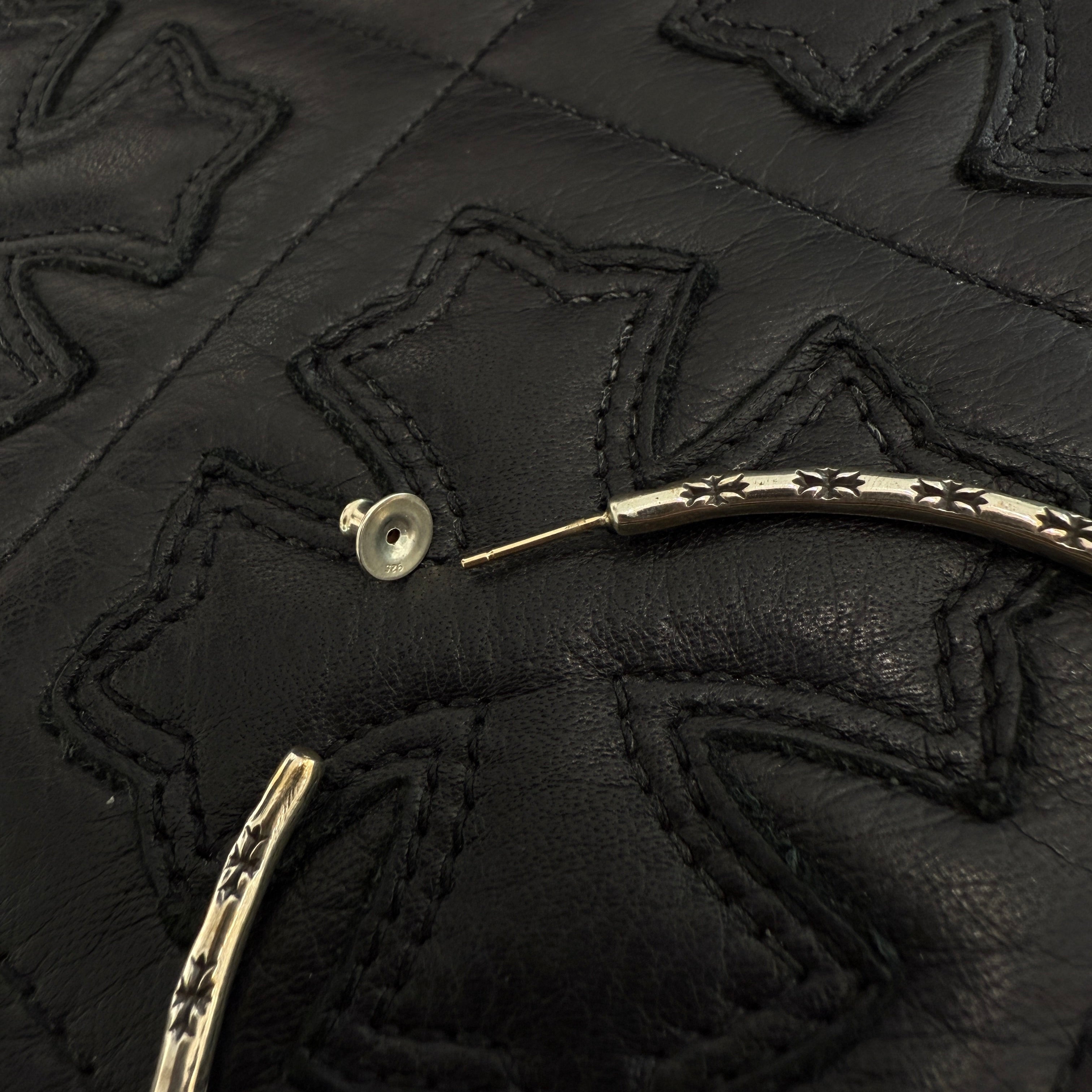 CHROME HEARTS Hoop Tiny E Earrings クロムハーツ フープ タイニーE ピアス