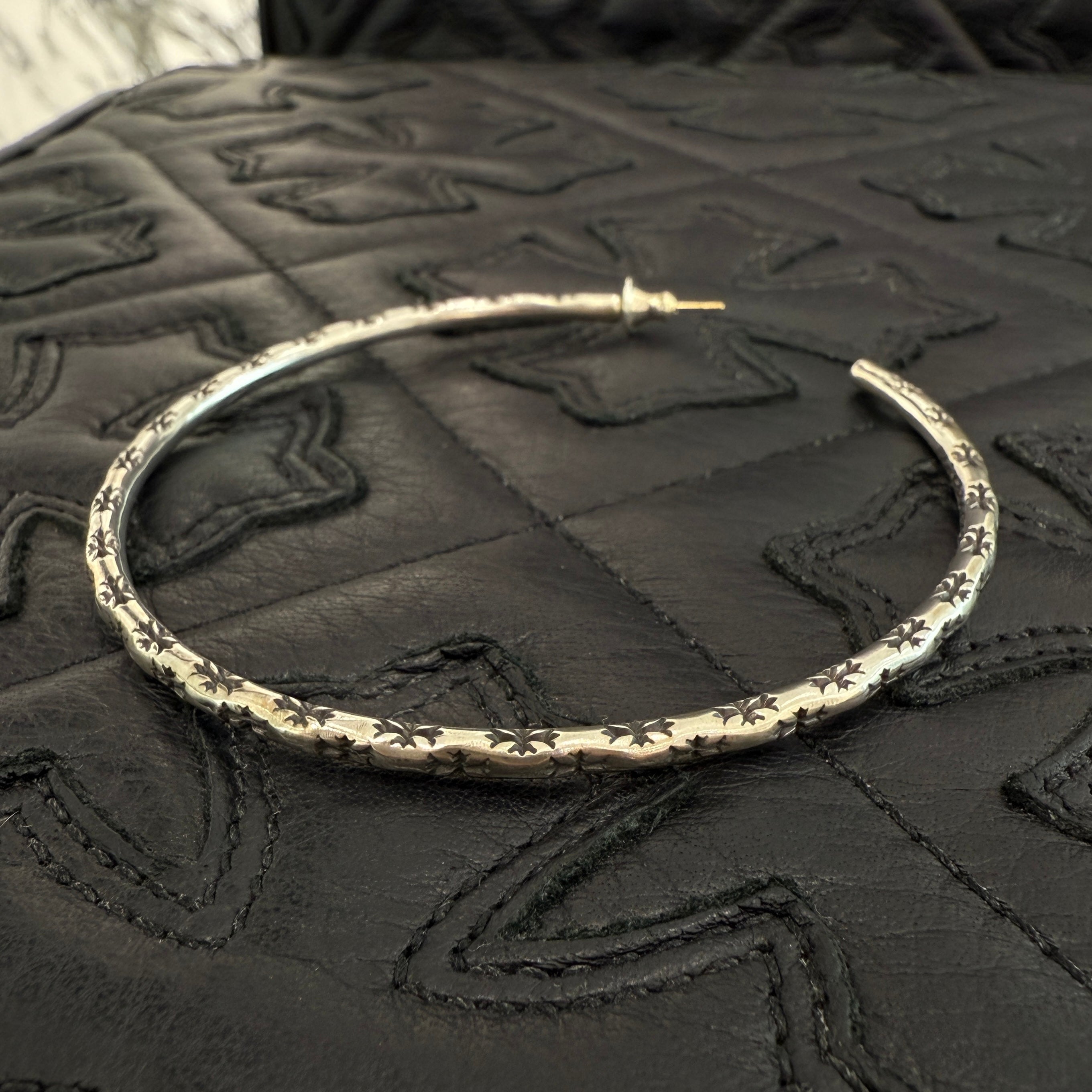 CHROME HEARTS Hoop Tiny E Earrings クロムハーツ フープ タイニーE ピアス