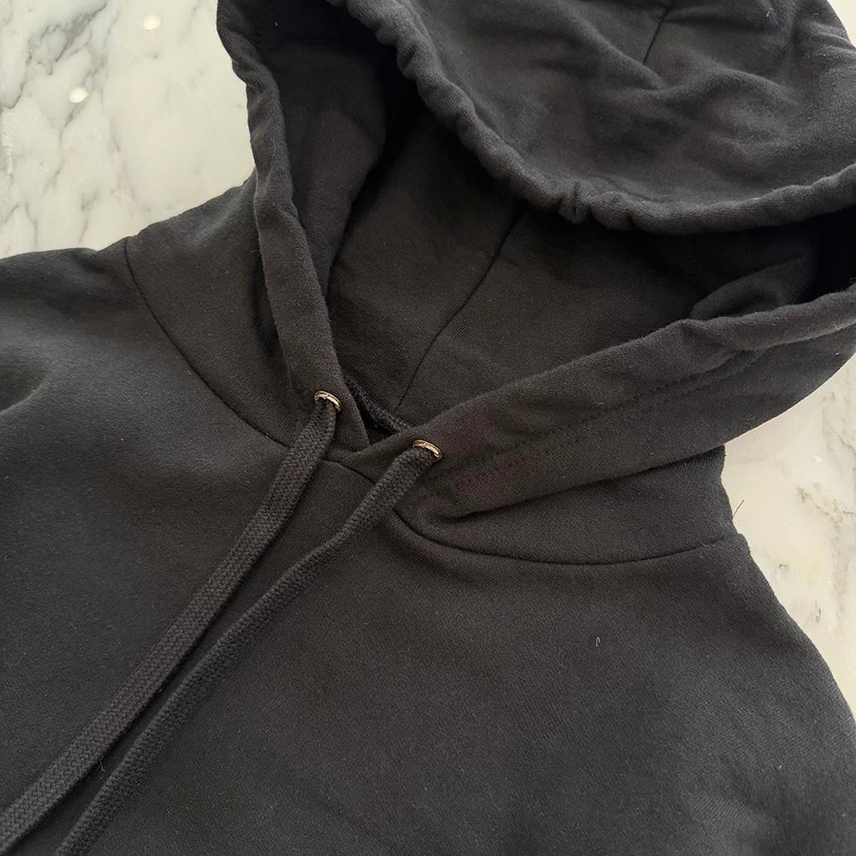 CHROME HEARTS 2024SS Online Limited Vertical Logo Gold Glitter Hoodie Size M クロムハーツ オンライン限定 ヴァーティカルロゴ ゴールドグリッターフーディ サイズM