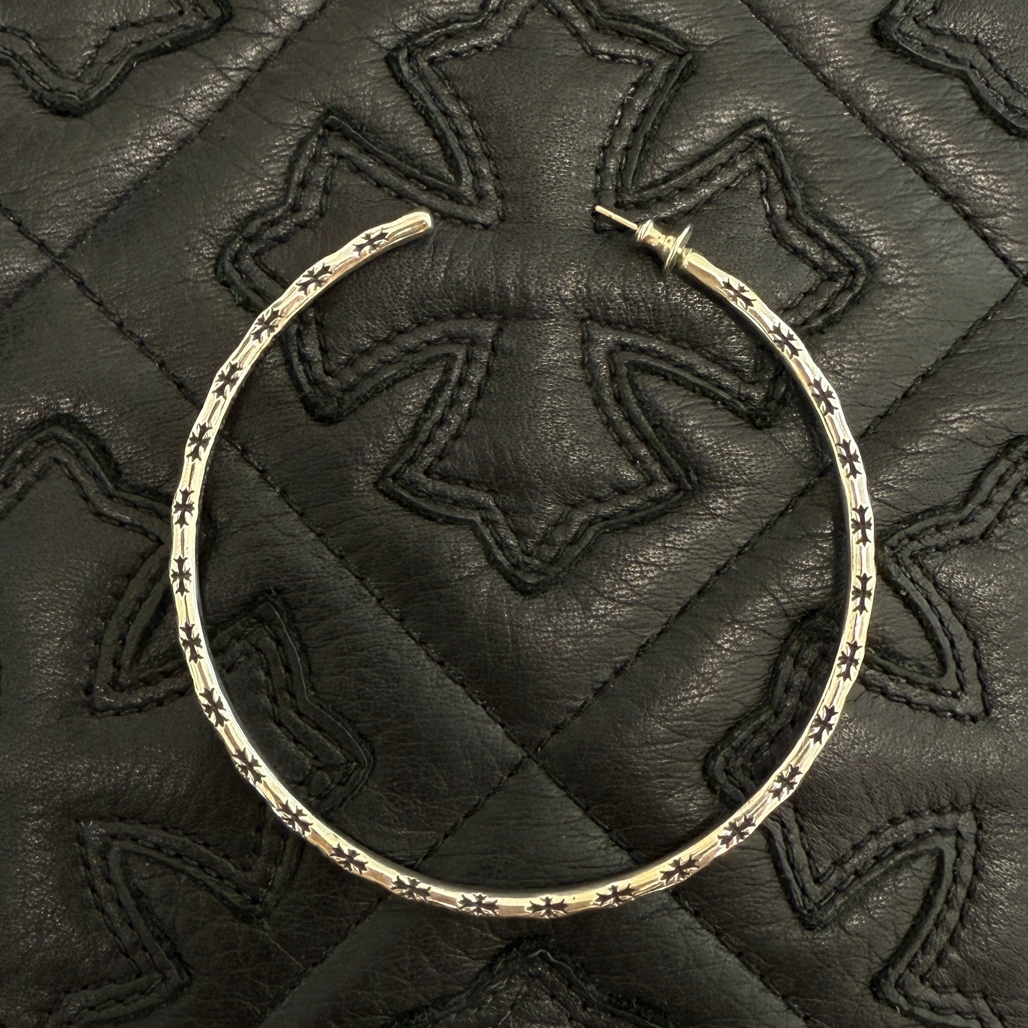 CHROME HEARTS Hoop Tiny E Earrings クロムハーツ フープ タイニーE ピアス