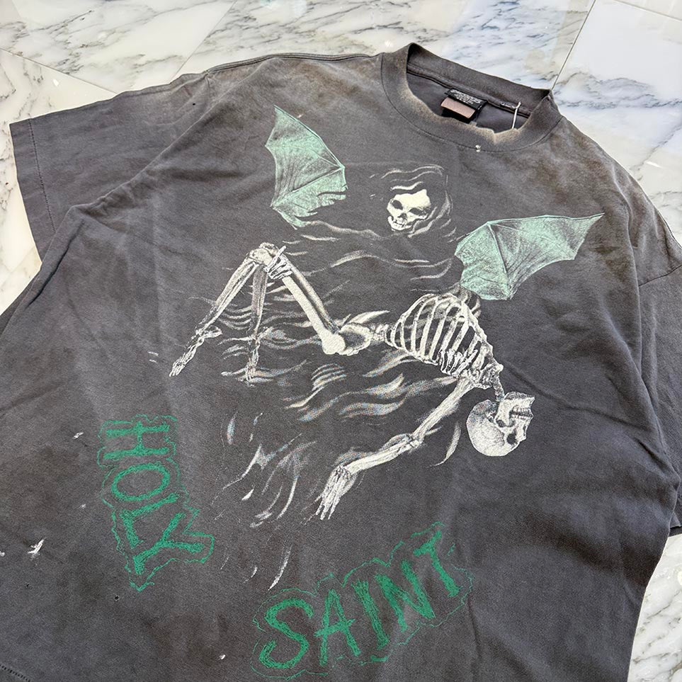 SAINT Mxxxxxx 2025AW HOLY SAINT Tee SM-HR1-0000-011 Size XL セントマイケル ホーリーセイント Tシャツ サイズXL