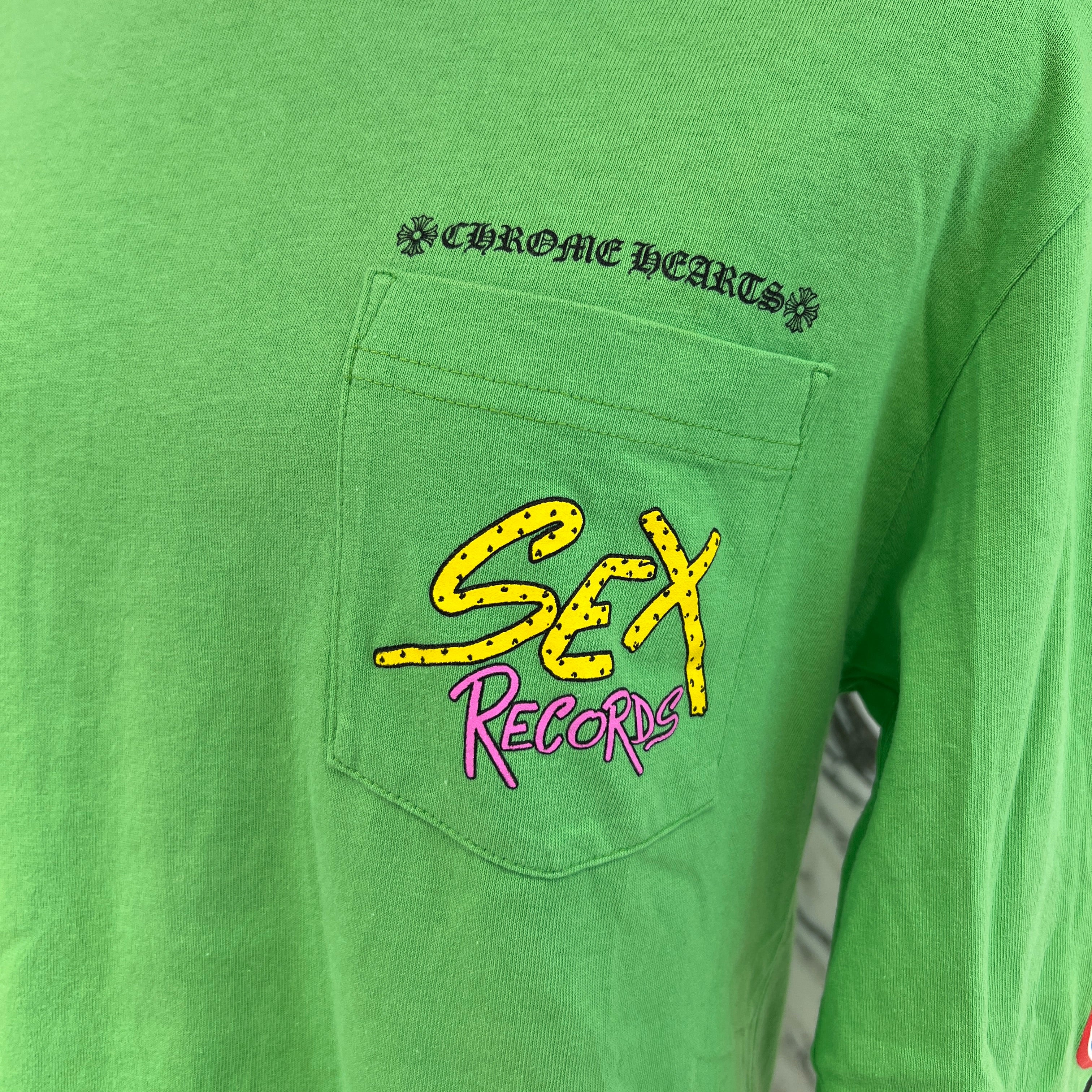 CHROME HEARTS × MATTY BOY 2021AW PPO SEXRCD Long Sleeve Tee Size S クロムハーツ × マッティボーイ PPO セックスレコード ロングスリーブTシャツ サイズS