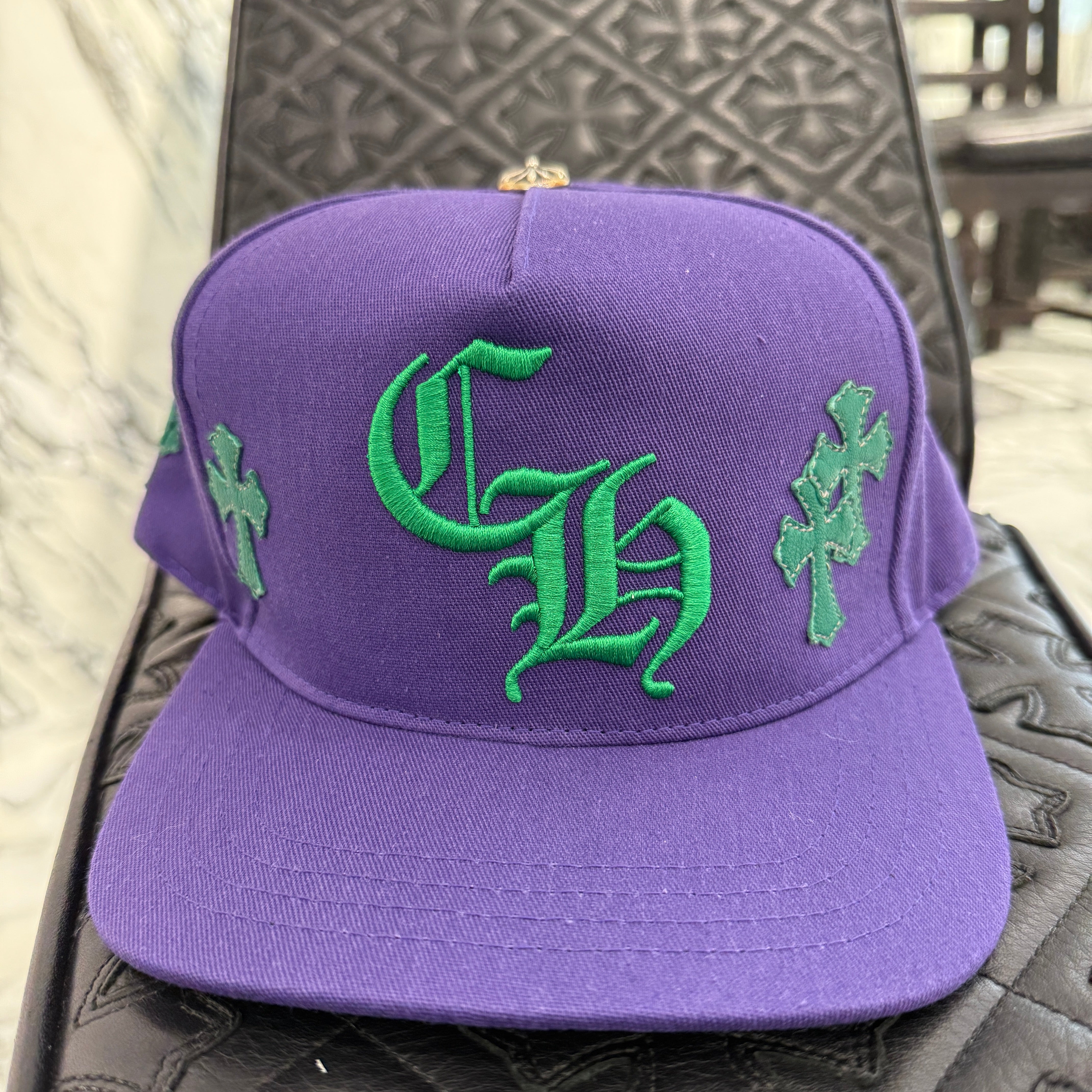 CHROME HEARTS Cemetery Cross Patch Trucker Cap ONE SIZE（51-61） クロムハーツ セメタリークロスパッチ トラッカーキャップ ONE SIZE（51-61）