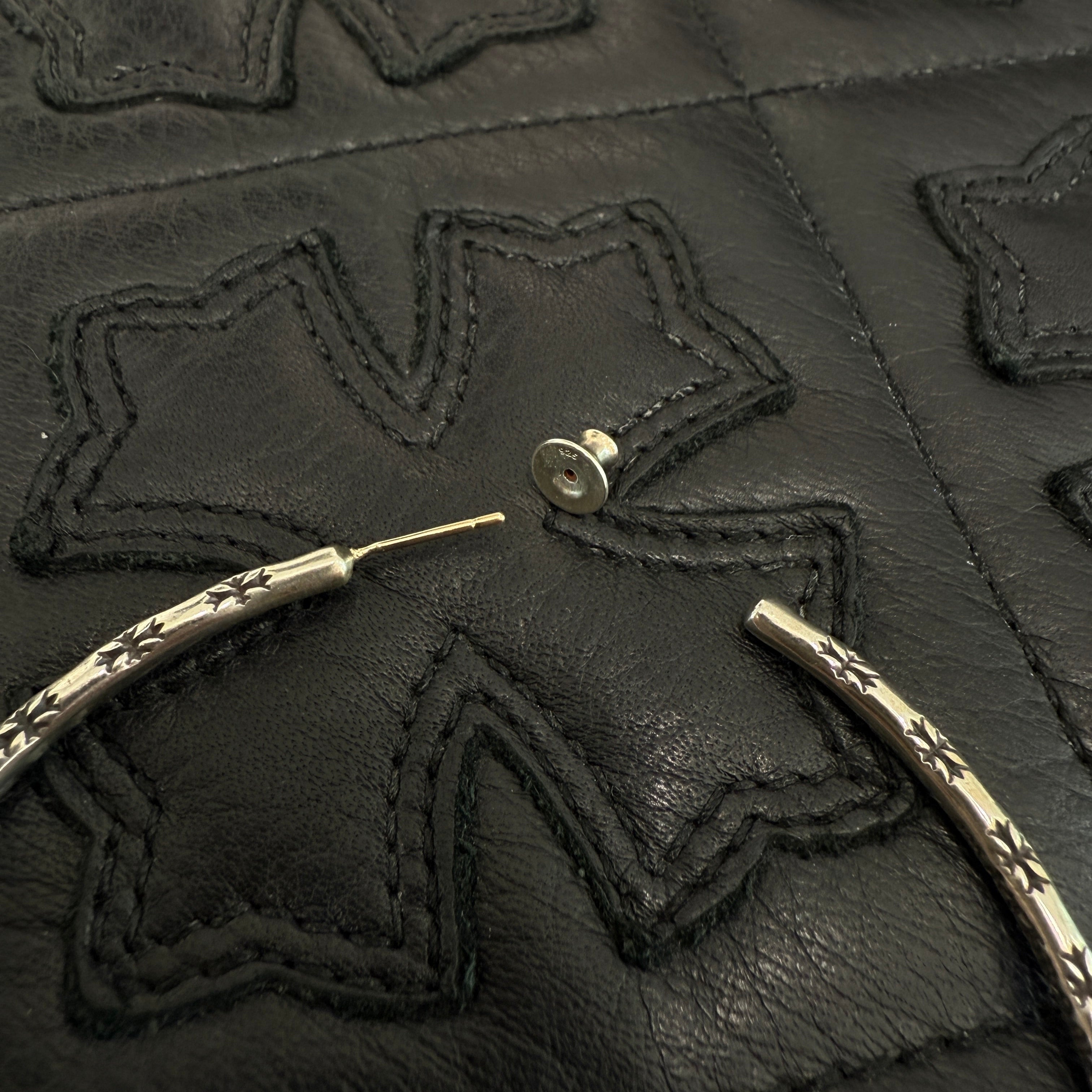 CHROME HEARTS Hoop Tiny E Earrings クロムハーツ フープ タイニーE ピアス