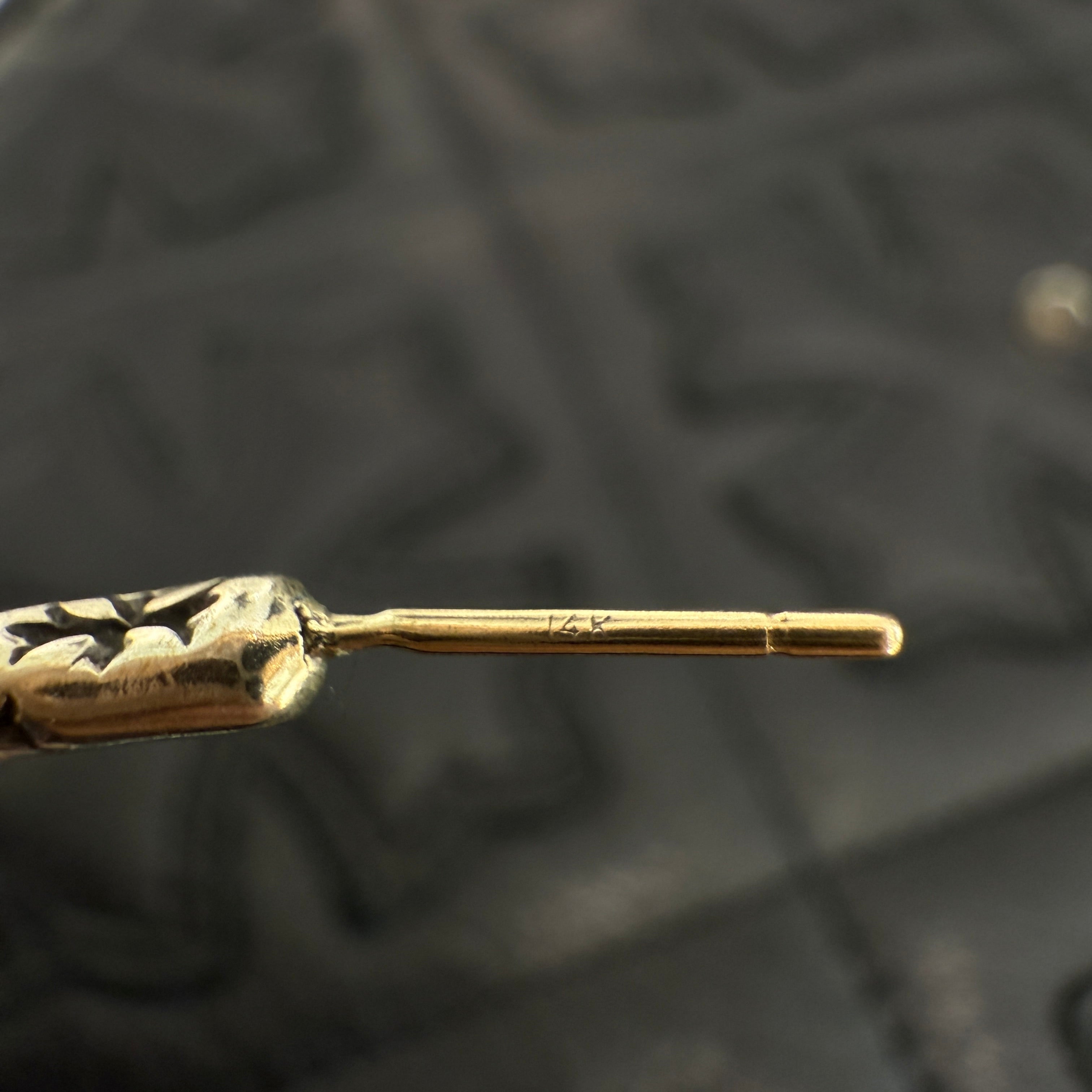 CHROME HEARTS Hoop Tiny E Earrings クロムハーツ フープ タイニーE ピアス