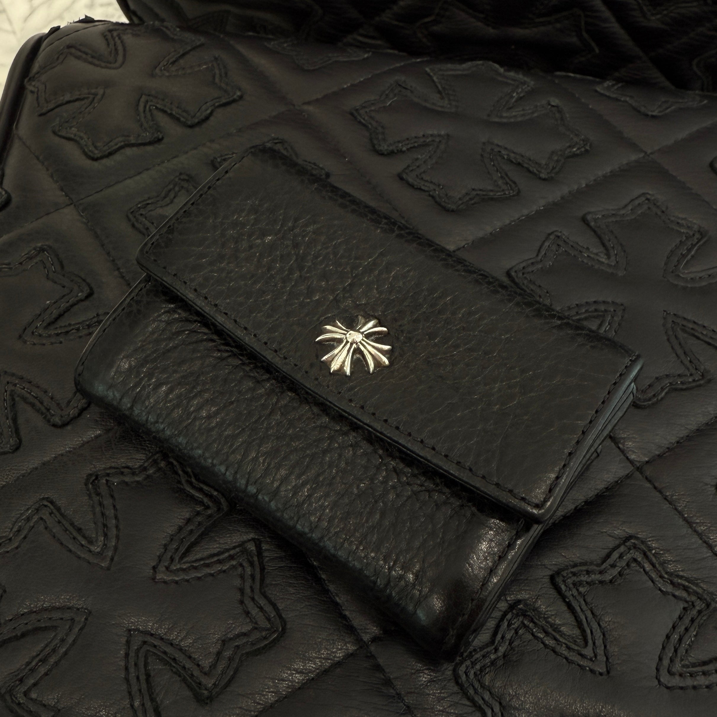 CHROME HEARTS CH Plus Tiny Wallet Card Case クロムハーツ CHプラス