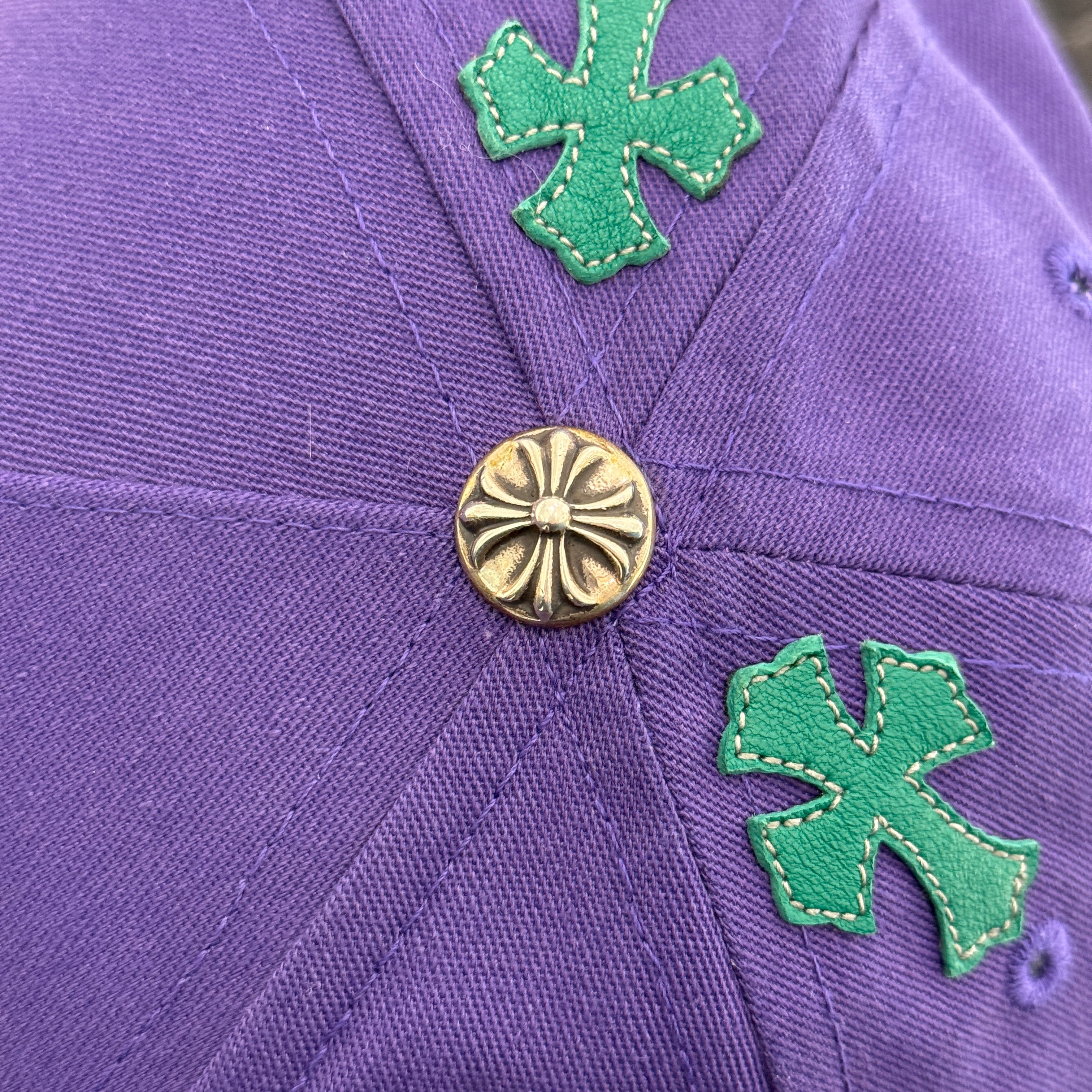 CHROME HEARTS Cemetery Cross Patch Trucker Cap ONE SIZE（51-61） クロムハーツ セメタリークロスパッチ トラッカーキャップ ONE SIZE（51-61）