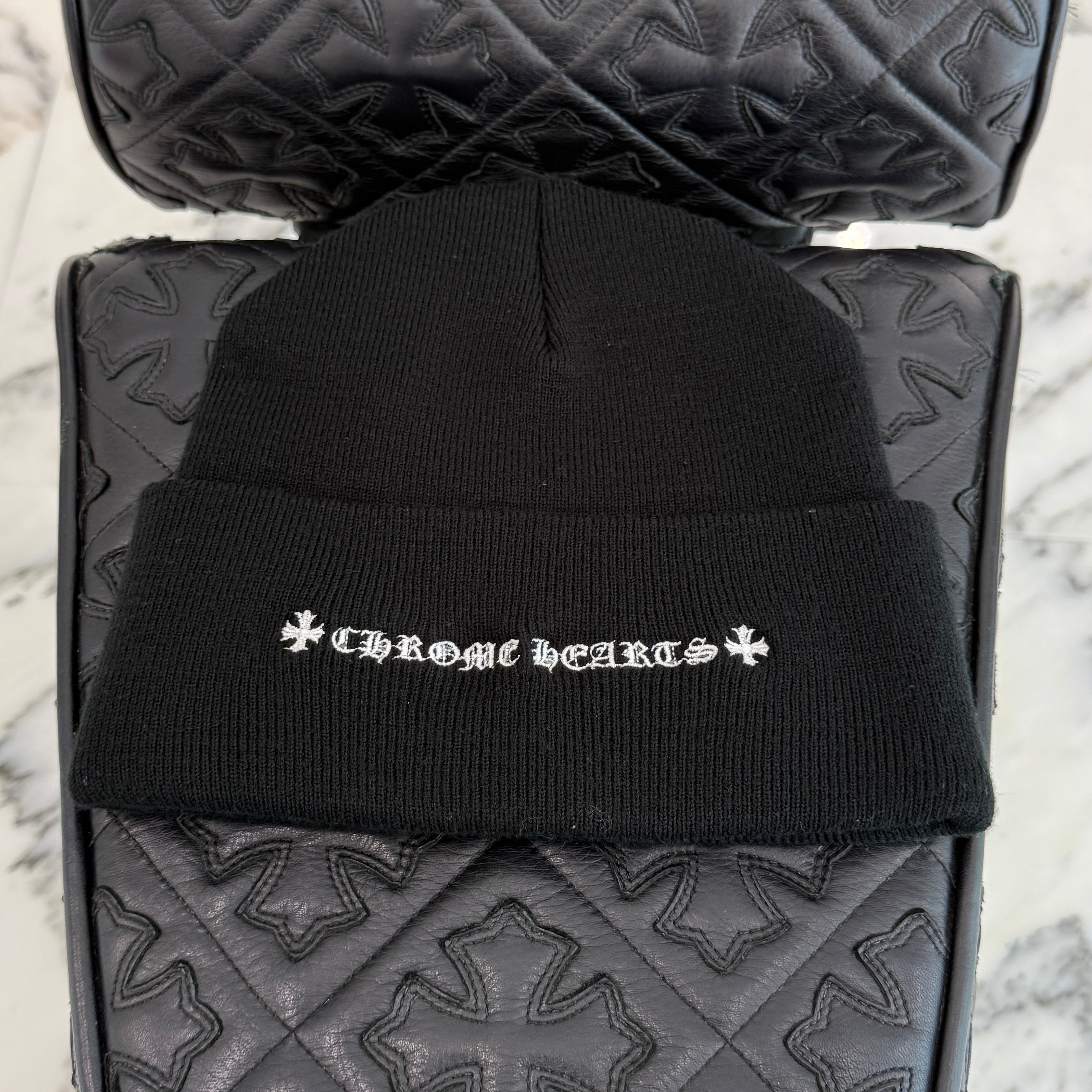 CHROME HEARTS × MATTY BOY Acrylic Chomper Beanie Size ONE