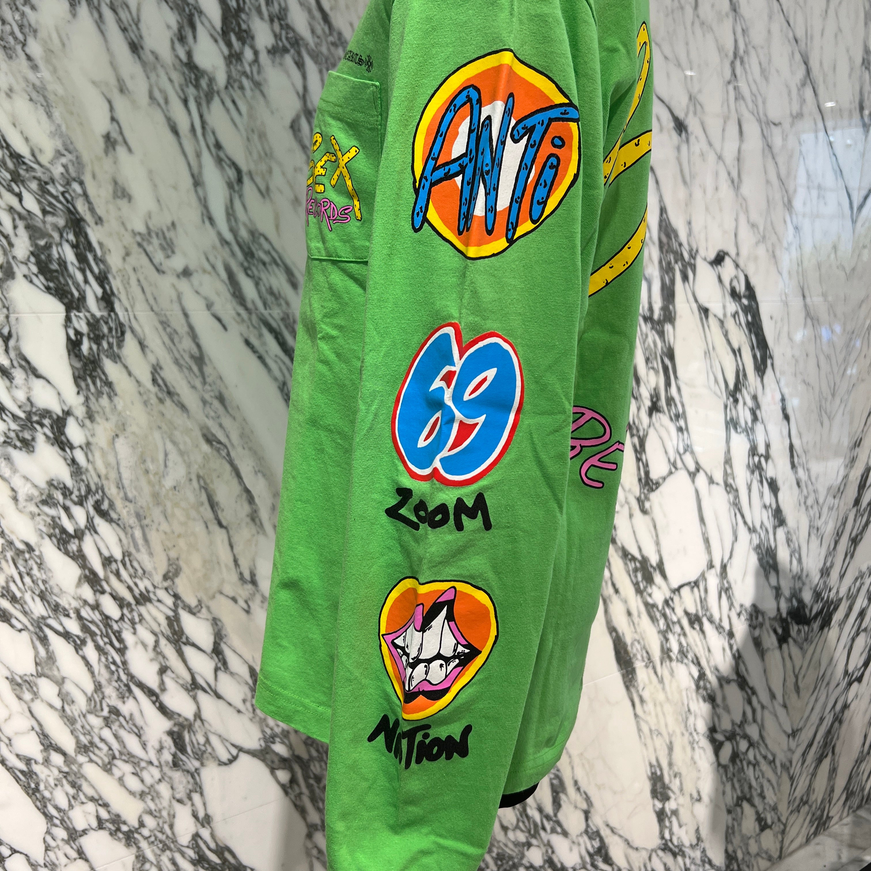 CHROME HEARTS × MATTY BOY 2021AW PPO SEXRCD Long Sleeve Tee Size S クロムハーツ × マッティボーイ PPO セックスレコード ロングスリーブTシャツ サイズS