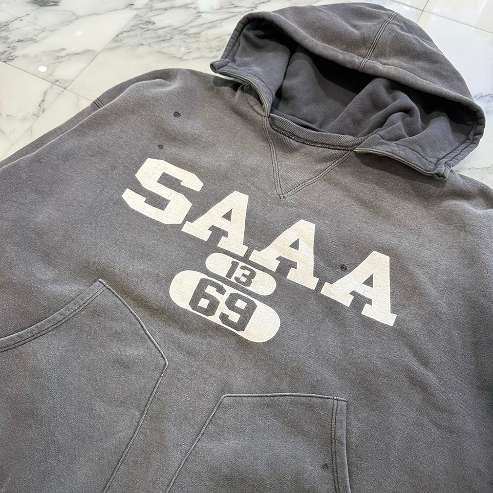 SAINT Mxxxxxx × BerBerJin 2025AW BB AFTER Hoodie SM-HR1-0000-C58 Size XL セントマイケル×ベルベルジン BBアフター フーディ サイズXL