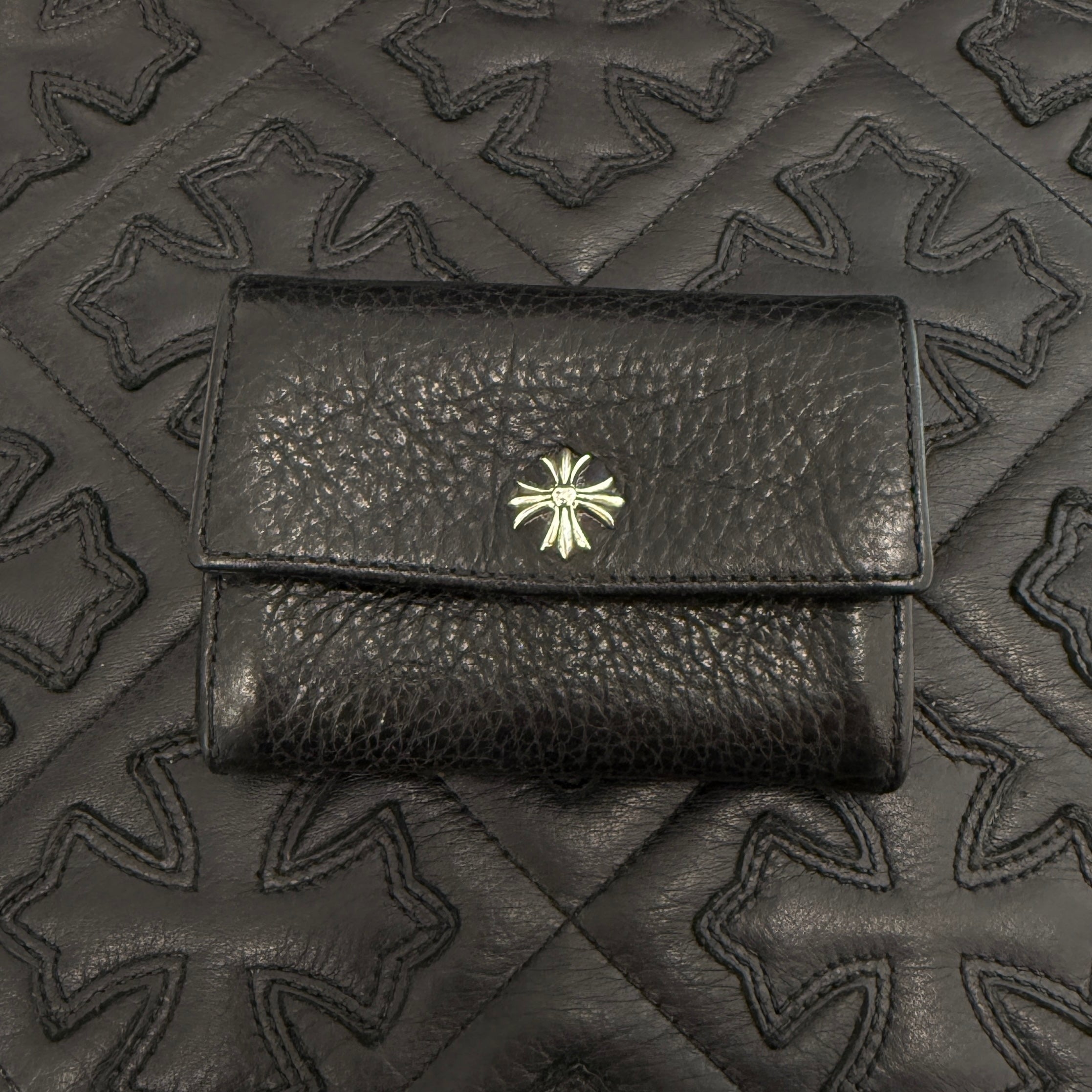 CHROME HEARTS CH Plus Tiny Wallet Card Case クロムハーツ CHプラス タイニーウォレット カードケース