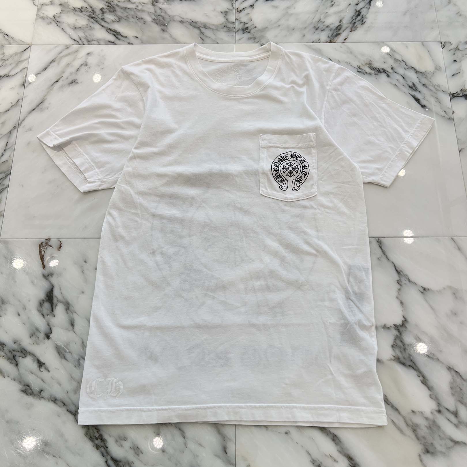 CHROME HEARTS HONG KONG Limited Back Horseshoe Tee Size M クロムハーツ 香港限定 バックホースシュー Tシャツ サイズM