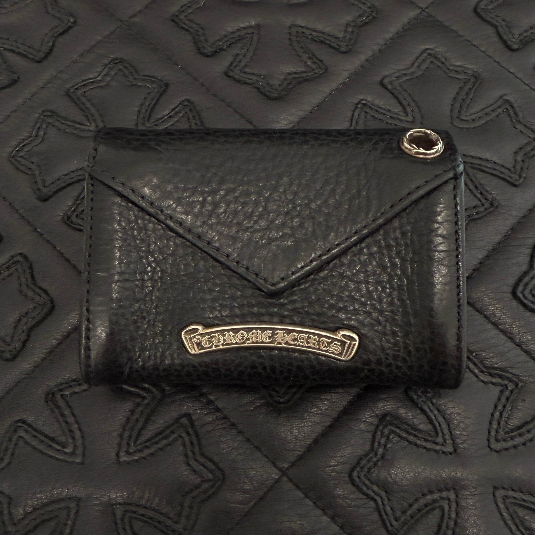 CHROME HEARTS CH Plus Tiny Wallet Card Case クロムハーツ CHプラス