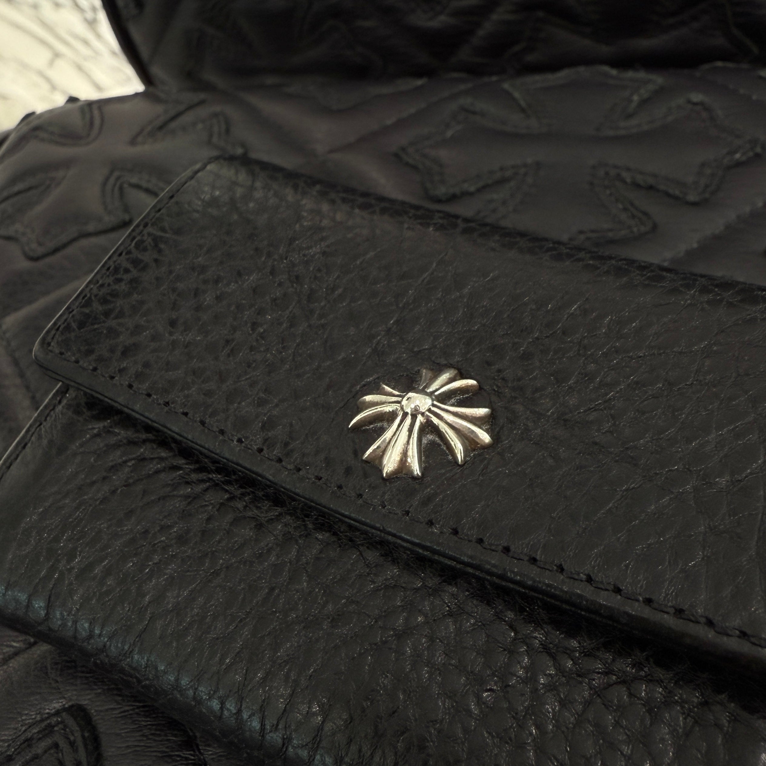 CHROME HEARTS CH Plus Tiny Wallet Card Case クロムハーツ CHプラス タイニーウォレット カードケース