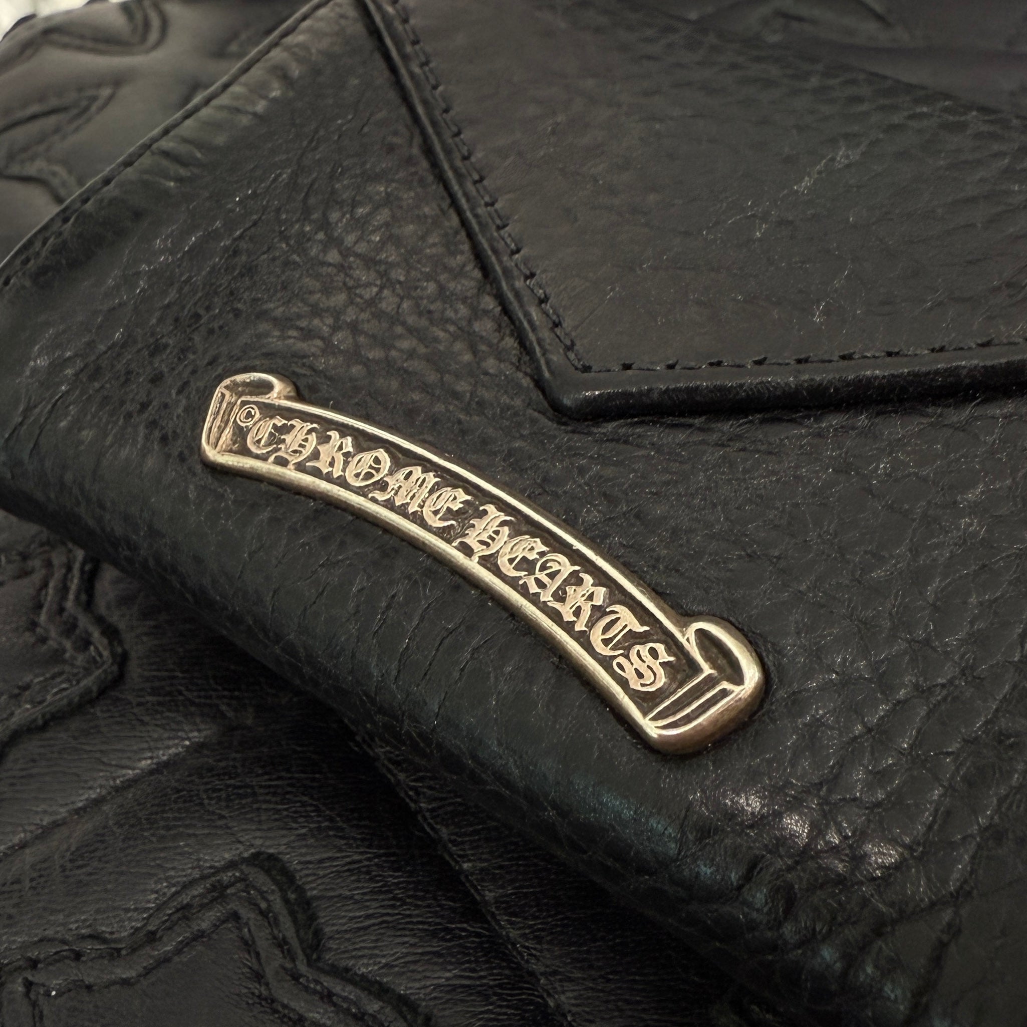 CHROME HEARTS CH Plus Tiny Wallet Card Case クロムハーツ CHプラス タイニーウォレット カードケース