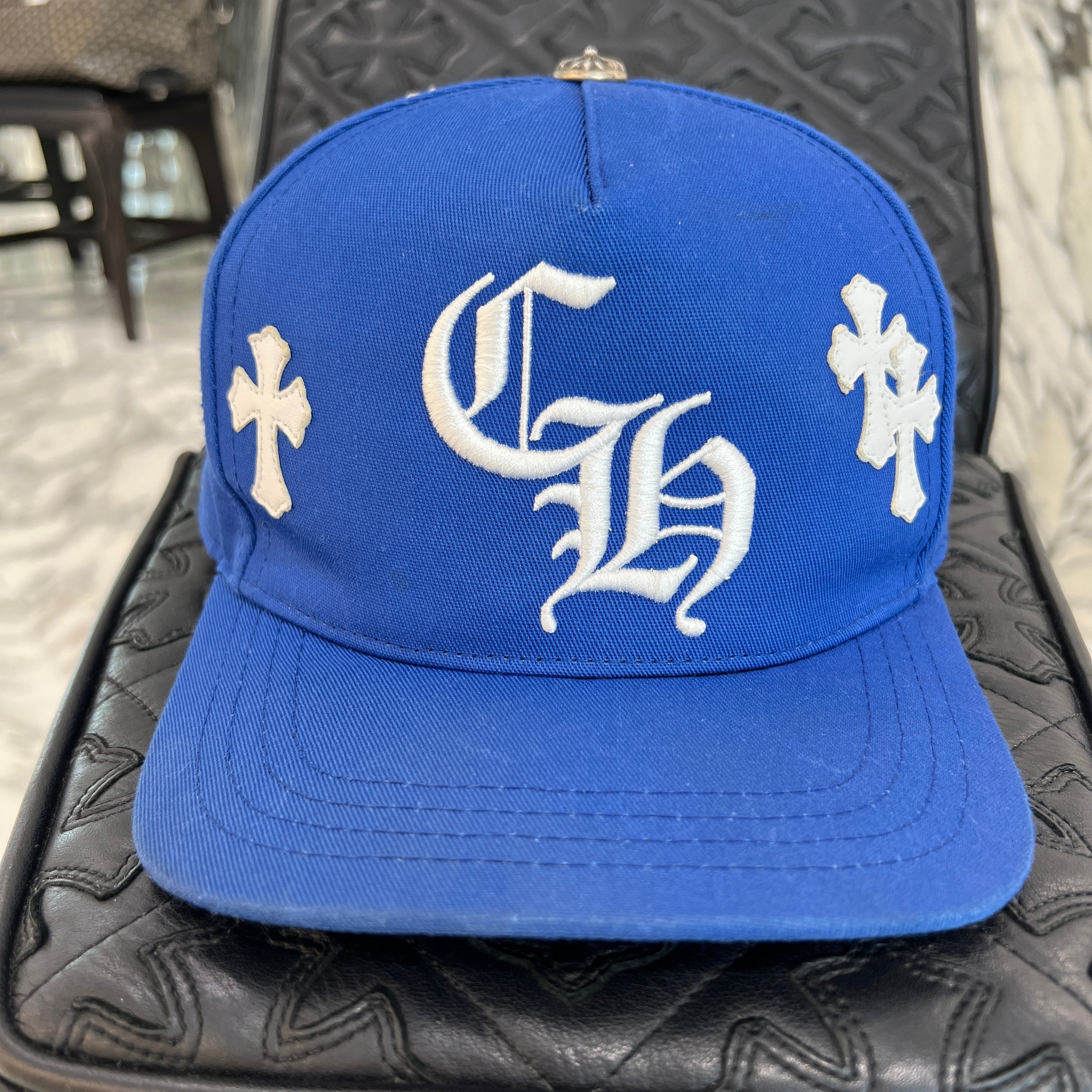 CHROME HEARTS Cemetery Cross Patch Trucker Cap Size ONE SIZE（53-60）クロムハーツ セメタリークロス トラッカーキャップ サイズ（53-60）