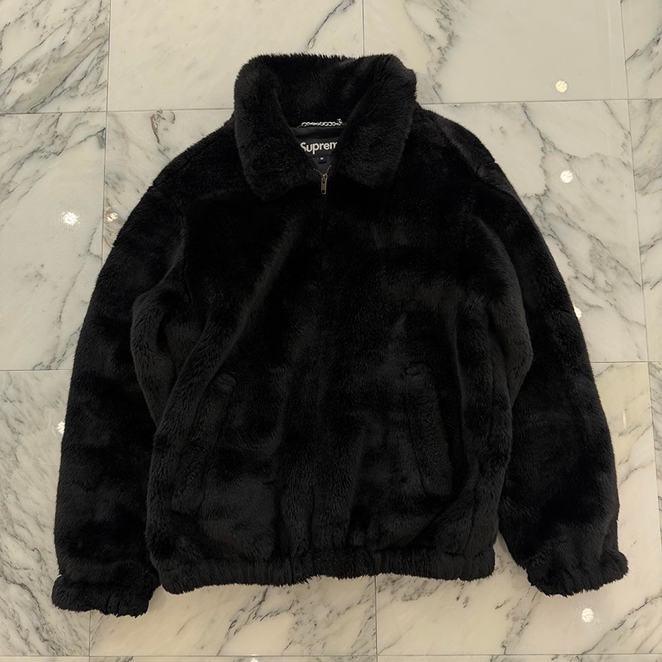 Supreme 2017SS Faux Fur Bomber Jacket Size M シュプリーム フォウ