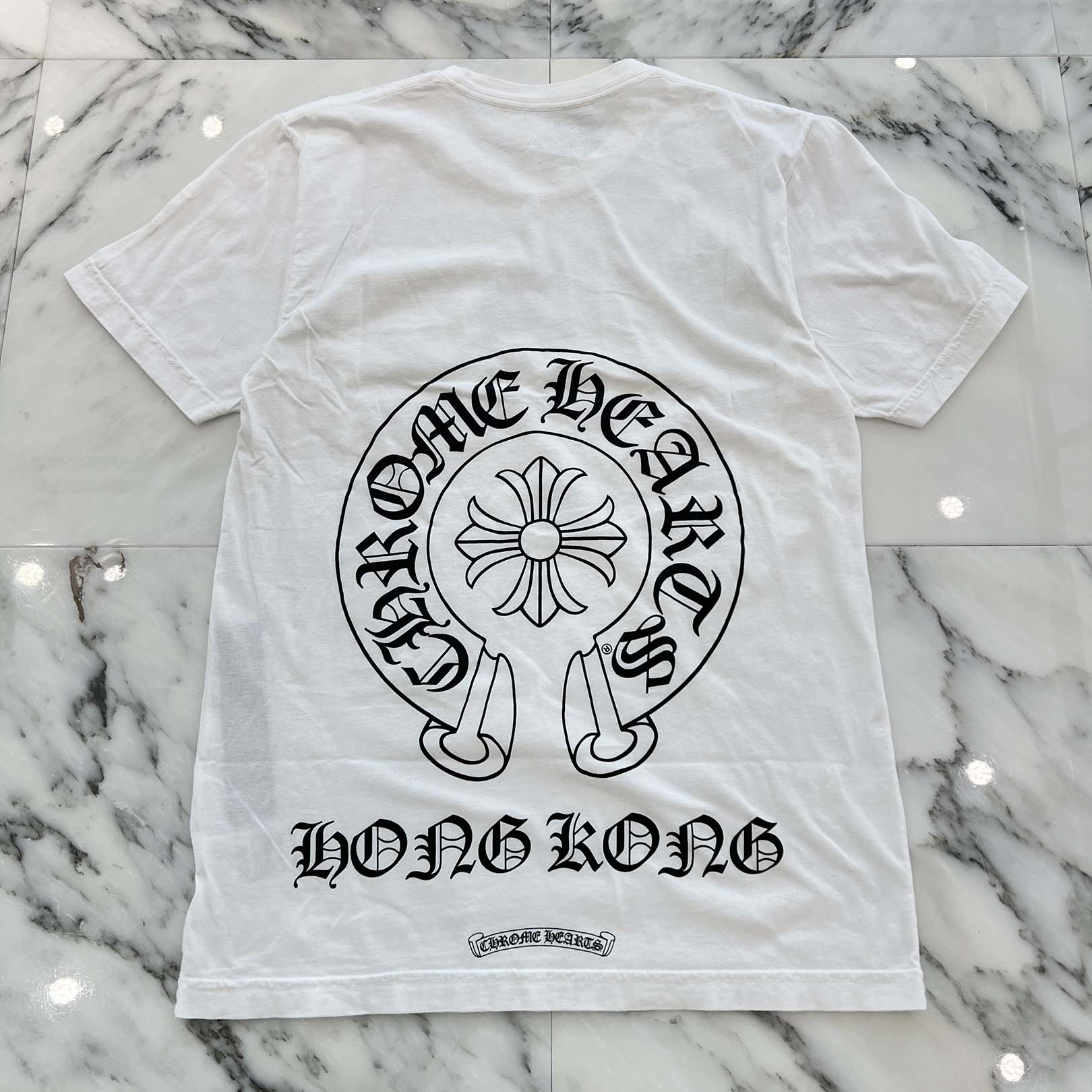 CHROME HEARTS HONG KONG Limited Back Horseshoe Tee Size M クロムハーツ 香港限定 バックホースシュー Tシャツ サイズM