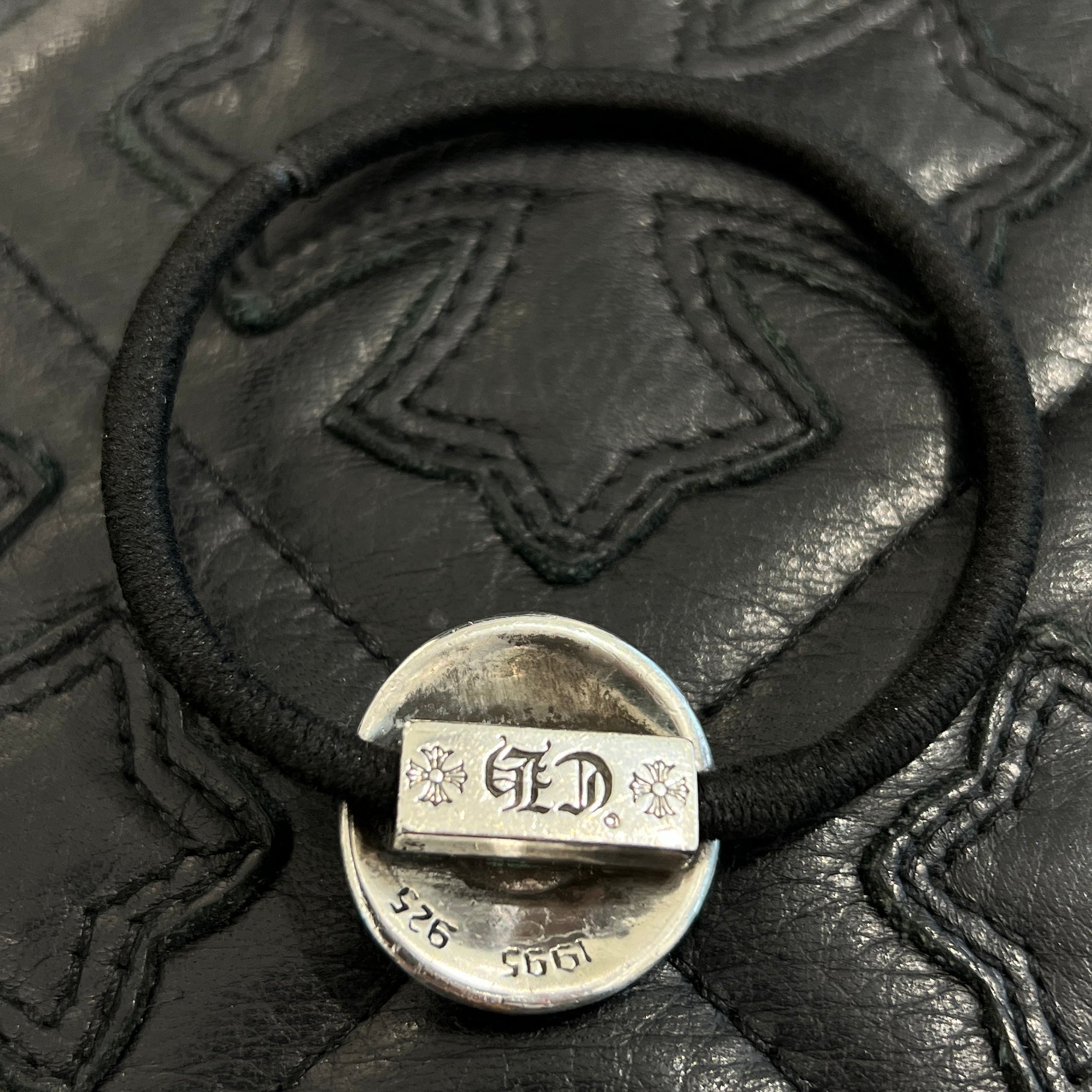 CHROME HEARTS CROSS BALL HAIR BAND クロムハーツ クロスボール ヘア