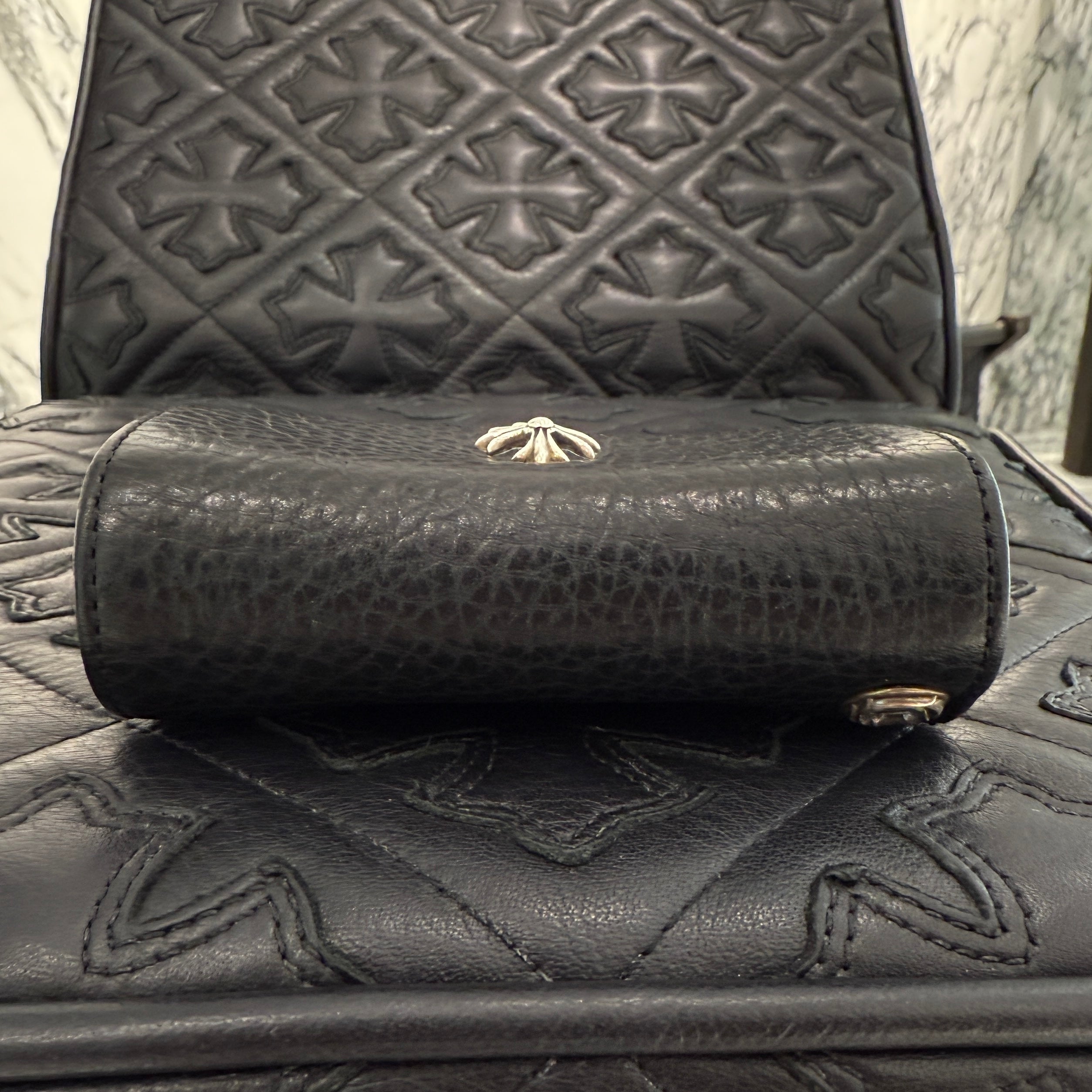 CHROME HEARTS CH Plus Tiny Wallet Card Case クロムハーツ CHプラス タイニーウォレット カードケース