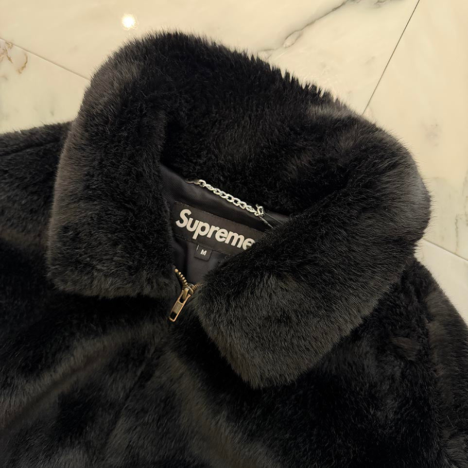 Supreme 2017SS Faux Fur Bomber Jacket Size M シュプリーム フォウ ファー ボンバージャケット サイズM