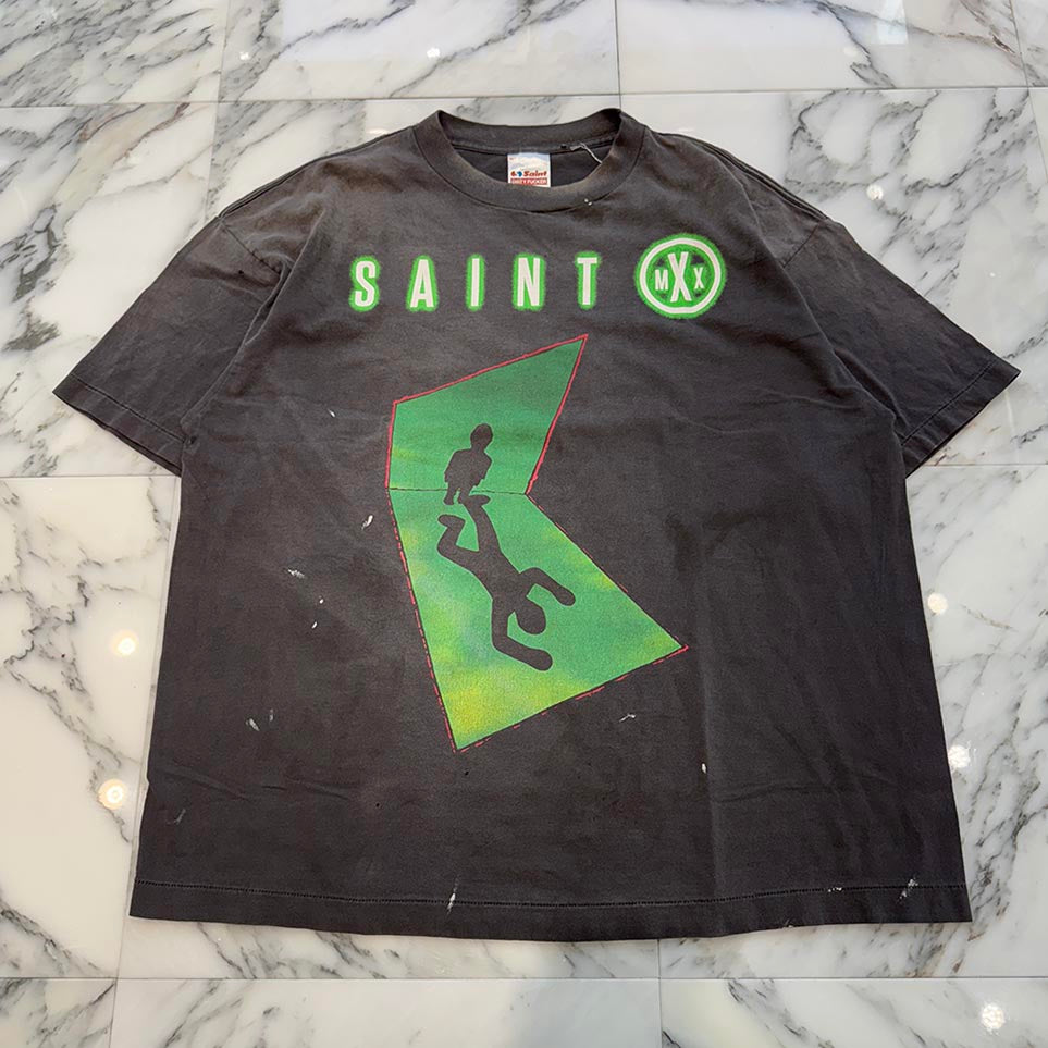 SAINT Mxxxxxx 2025AW SAINT X Tee SM-HR1-0000-015 Size XL セントマイケル セイント エックス Tシャツ サイズXL