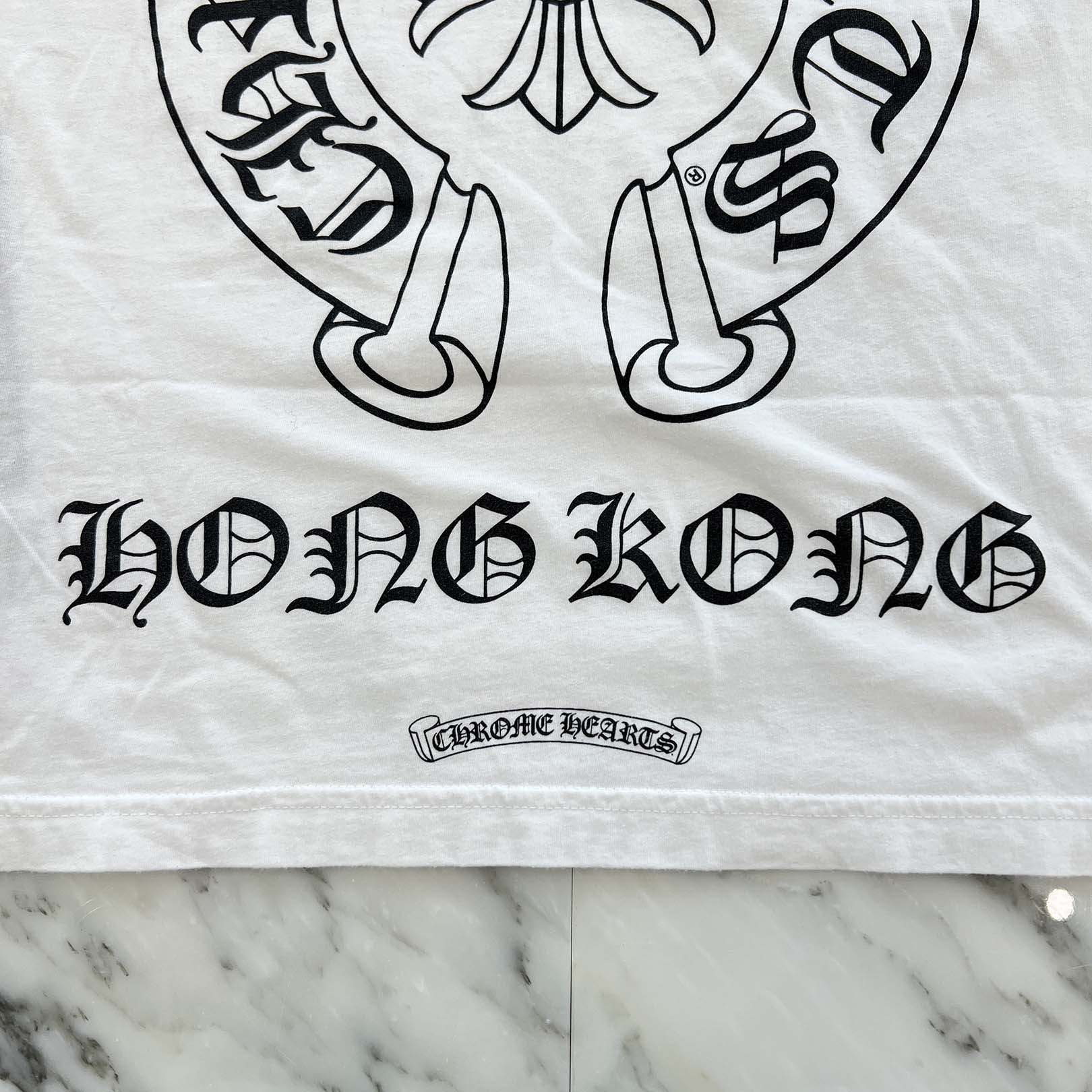 CHROME HEARTS HONG KONG Limited Back Horseshoe Tee Size M クロムハーツ 香港限定 バックホースシュー Tシャツ サイズM