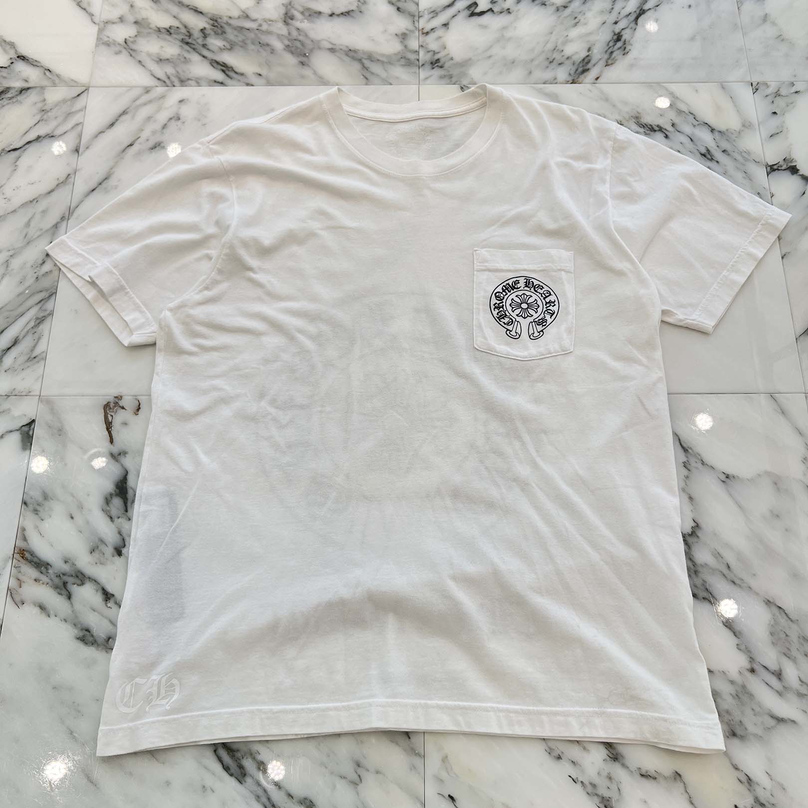 CHROME HEARTS Chengdu Limited Back Horseshoe Tee Size L クロムハーツ チェンドゥ限定 バックホースシュー Tシャツ サイズL